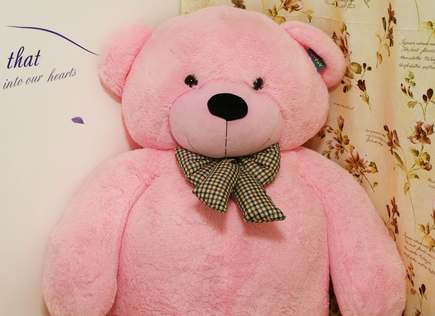 Foto 7 | Peluche Gigante Rosa Con Forma De Oso De Peluche Joyfay De 2 M (6.6 Pies) - Venta Internacional.