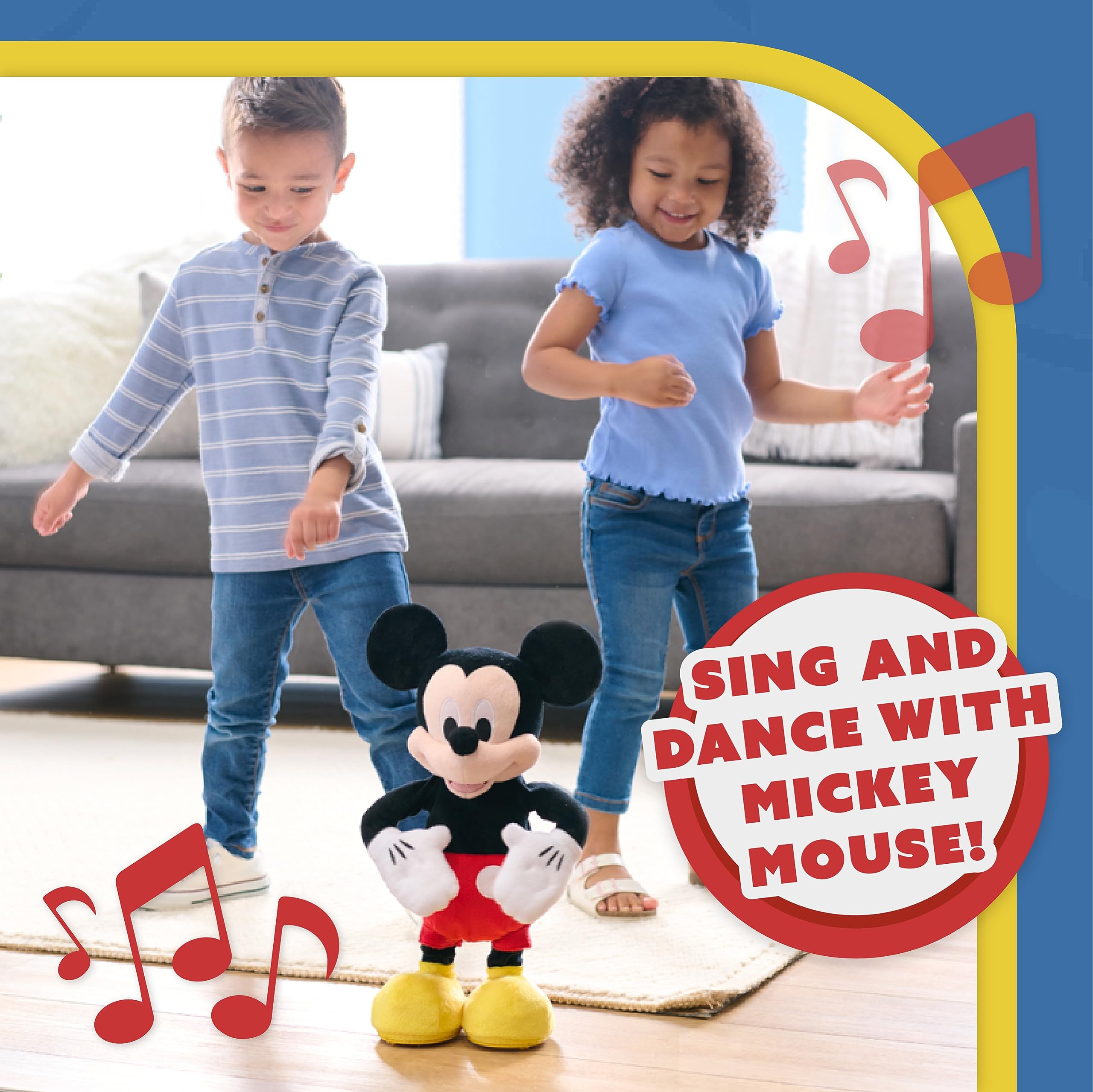 Foto 5 pulgar | Peluche Disney Junior Mickey Mouse Hot Diggity Dance - Venta Internacional.