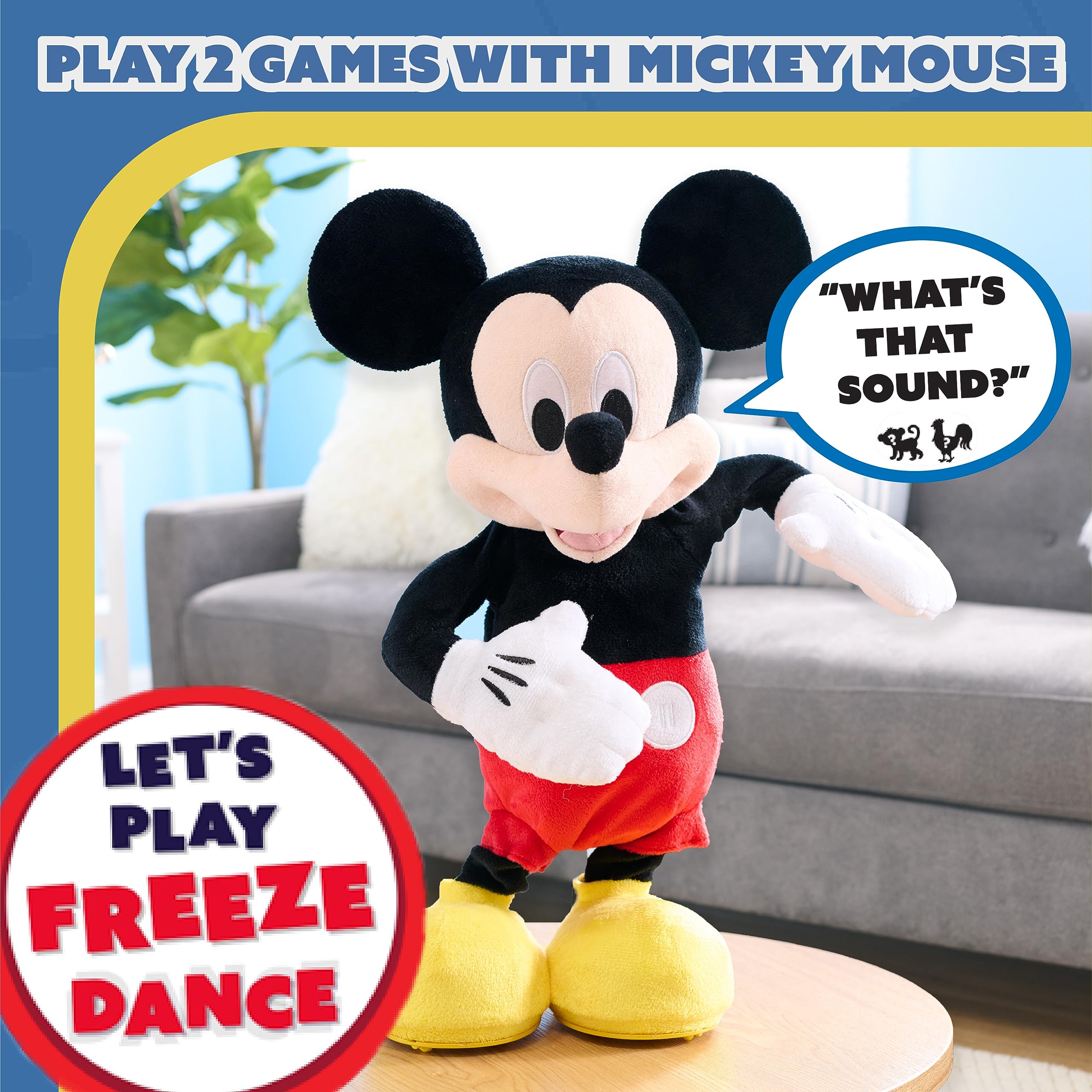 Foto 6 pulgar | Peluche Disney Junior Mickey Mouse Hot Diggity Dance - Venta Internacional.