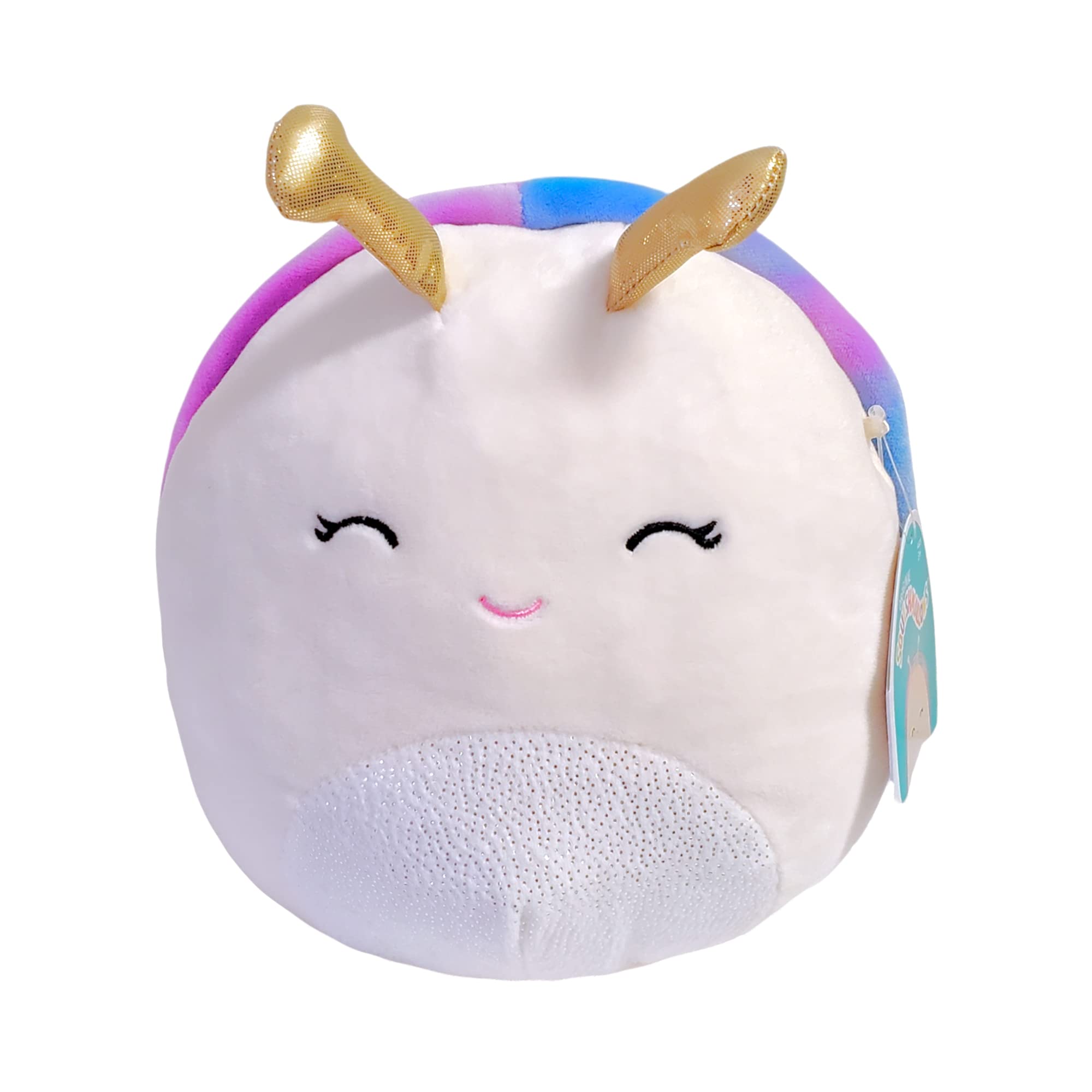 Foto 2 pulgar | Peluche Squishmallows Kellytoy Elysa The Snail 20 Cm - Venta Internacional.