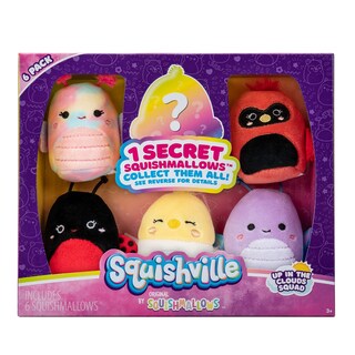 Foto 1 | Peluche Squishville Up In The Clouds Squad Con 6 Squishmallows - Venta Internacional.