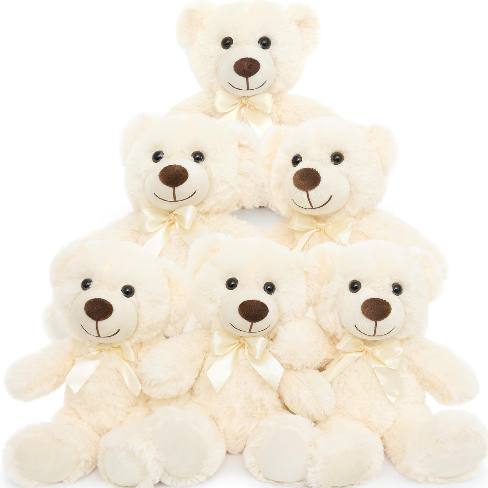 Foto 7 pulgar | Teddy Bear Morismos, Paquete De 6 Unidades, 14 Pulgadas, A Granel, Para Baby Shower Para Niños - Venta Internacional.