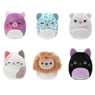 Foto 1 | Juguete De Peluche Squishville Purr-fect Squad Con 6 Squishmallows - Venta Internacional.