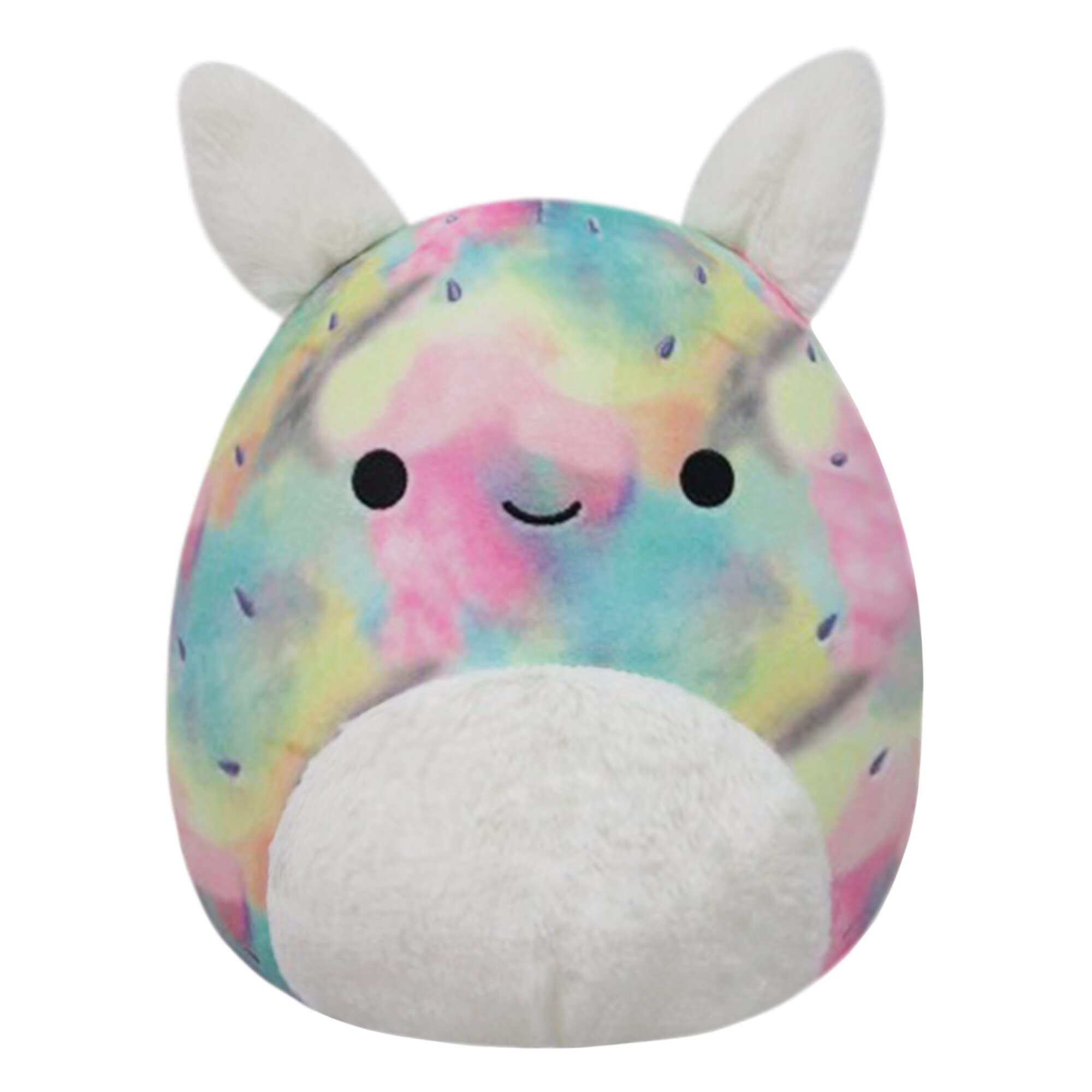 Conejito Marino De Peluche Squishmallows Noe Tie-dye De 20 Cm, Poco Ultrasuave - Venta Internacional.