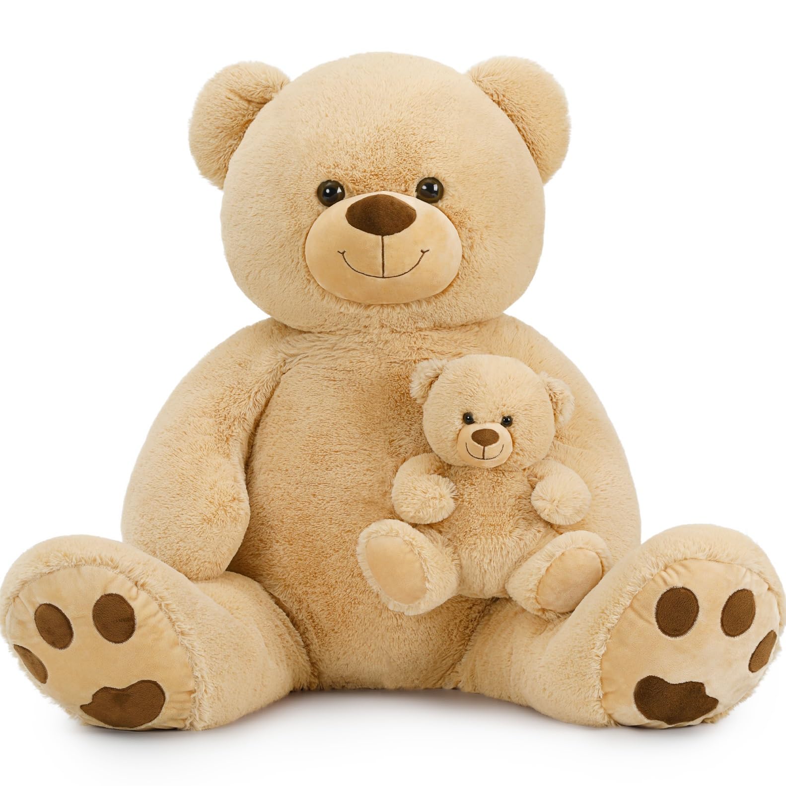 Foto 8 pulgar | Oso De Peluche Morismos Giant De 120 Cm Con Color Marrón Bebé - Venta Internacional.