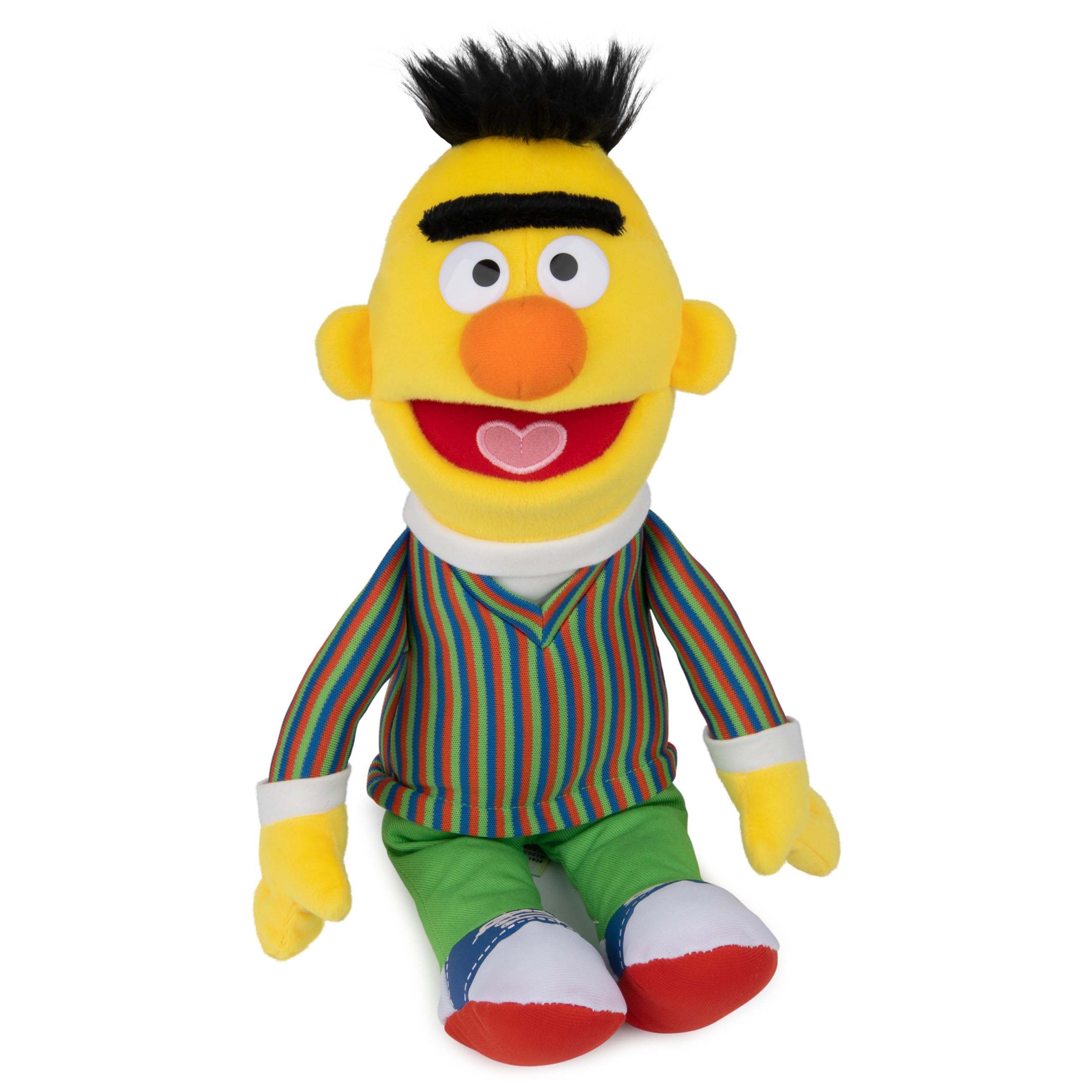 Foto 2 pulgar | Peluche Gund Sesame Street Official Bert Muppet 35 Cm Amarillo - Venta Internacional