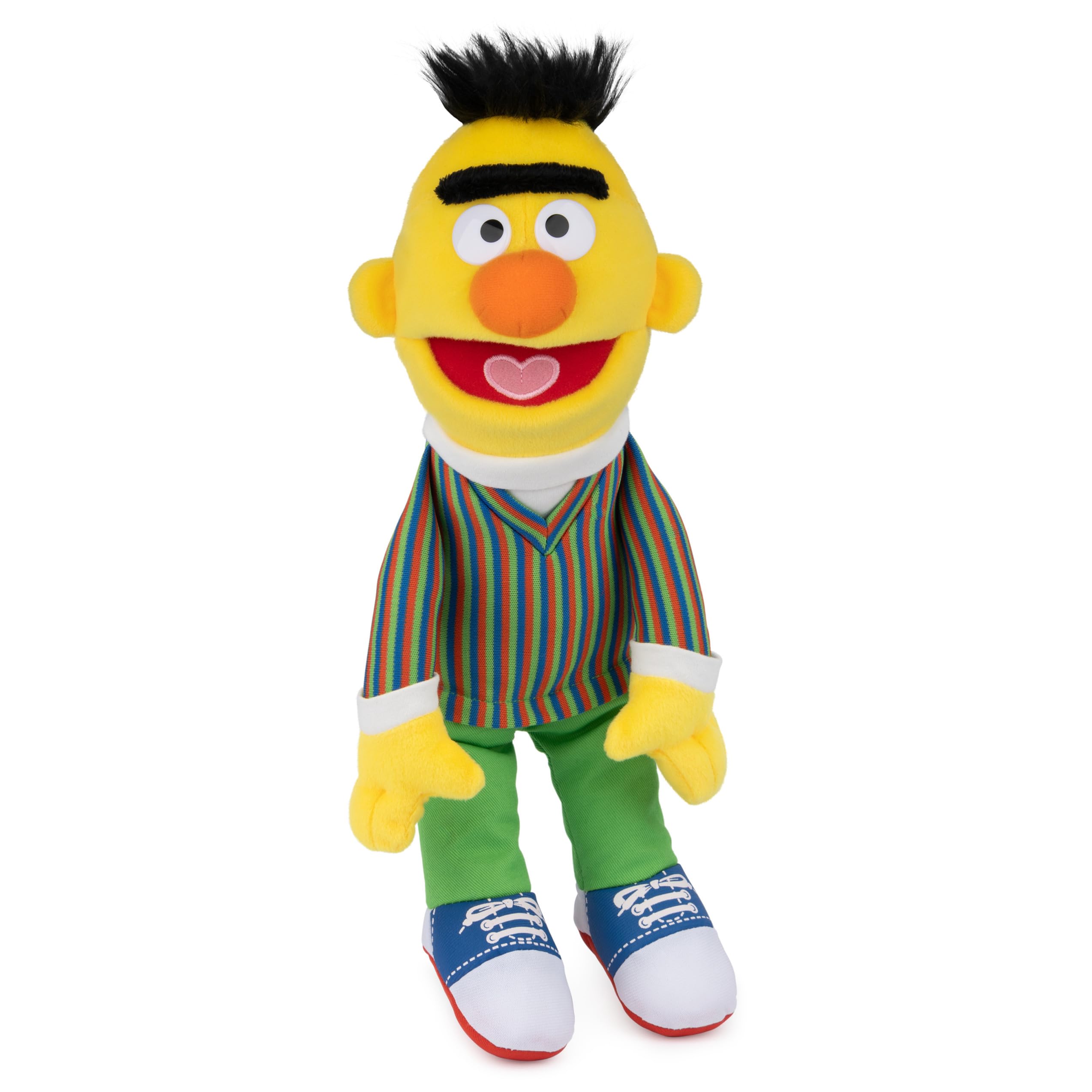 Foto 3 pulgar | Peluche Gund Sesame Street Official Bert Muppet 35 Cm Amarillo - Venta Internacional