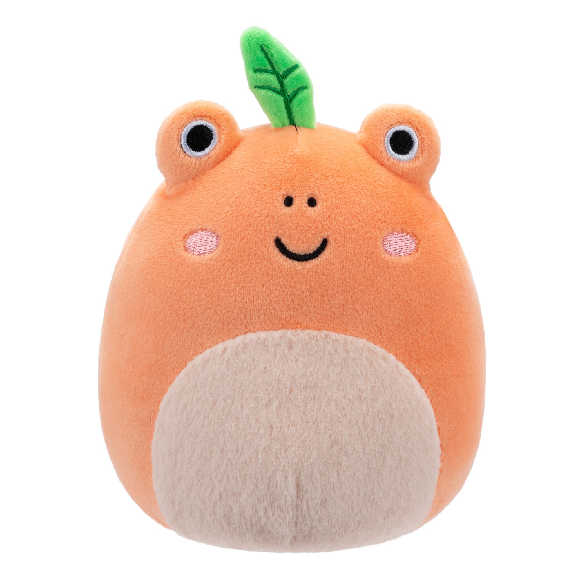 Peluche Squishmallows Original Fatima Peach Frog 13 Cm - Venta Internacional.
