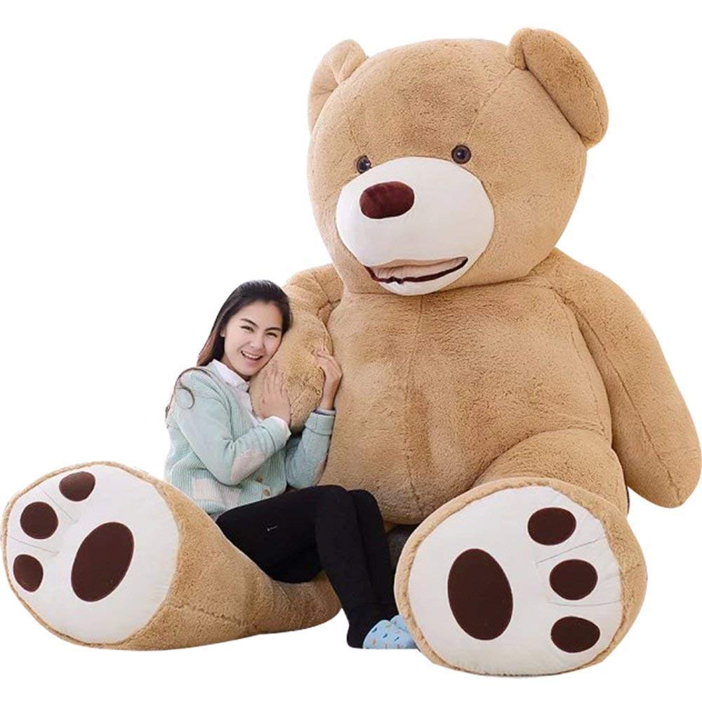 Foto 2 pulgar | Peluche Gigante Ikasa Con Forma De Oso De Peluche, 198 Cm, Color Marrón - Venta Internacional.