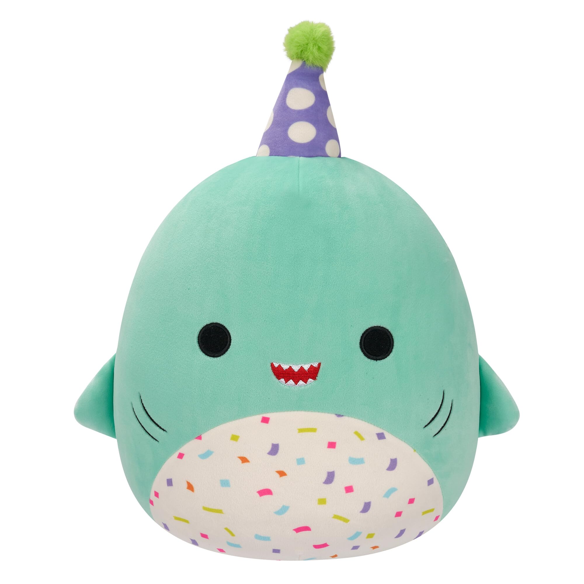 Foto 2 pulgar | Peluche Squishmallows Original Sharon Teal Shark 30 Cm - Venta Internacional.