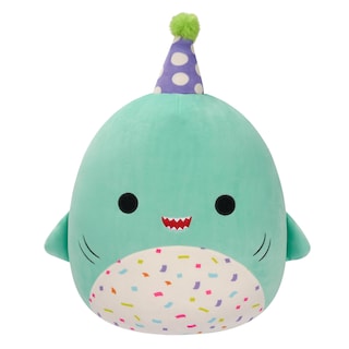Foto 1 | Peluche Squishmallows Original Sharon Teal Shark 30 Cm - Venta Internacional.