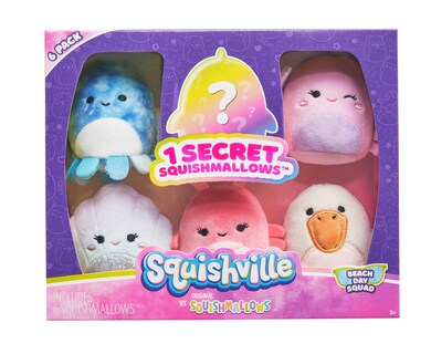 Foto 1 | Peluche Squishville De Original Squishmallows Beach Day Squad - Venta Internacional.