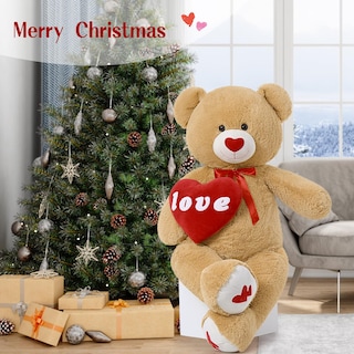 Foto 5 | Peluche Gigante Morismos con Forma de Corazón 120 Cm - Venta Internacional