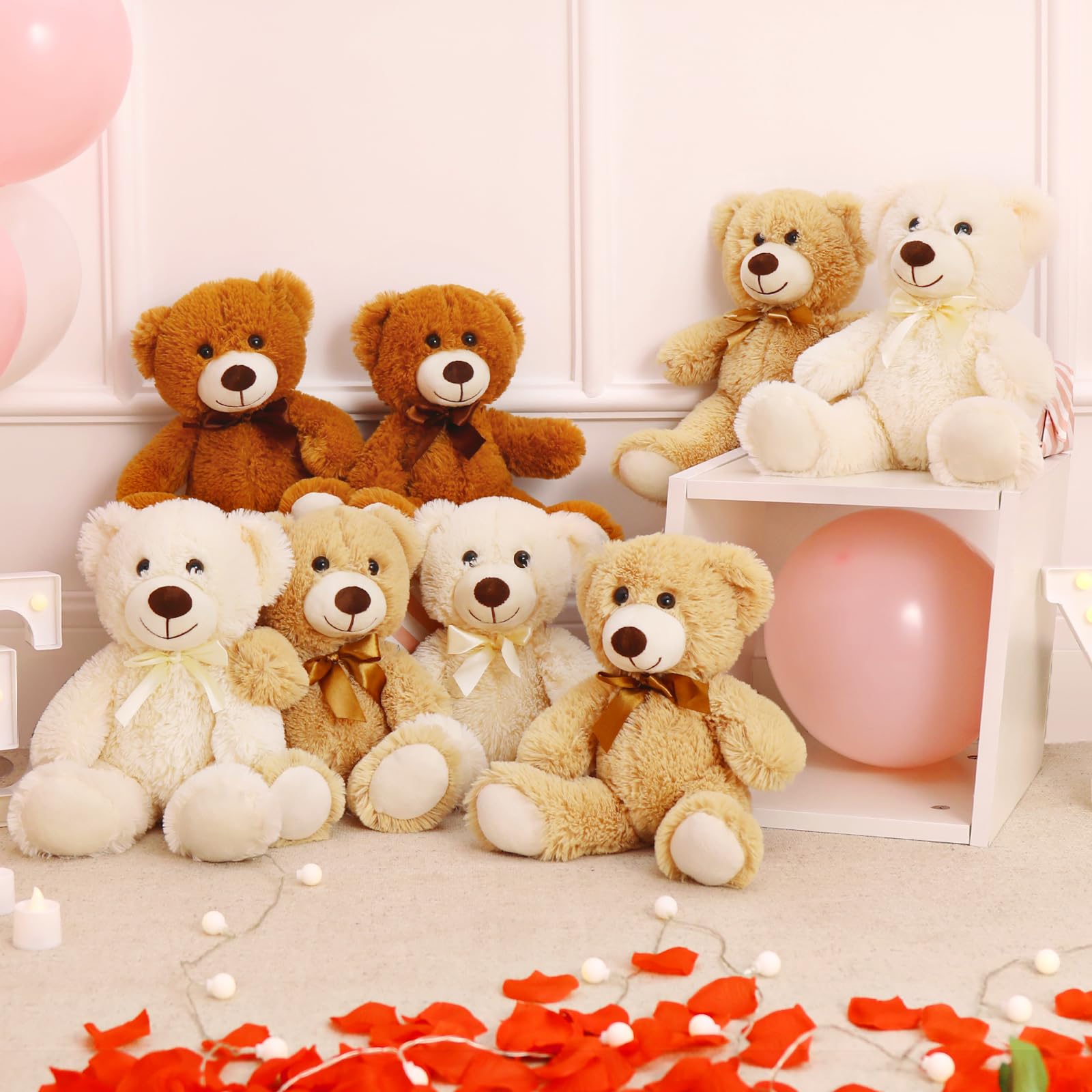 Foto 3 pulgar | Osos de Peluche Morismos 8 Piezas - Venta Internacional