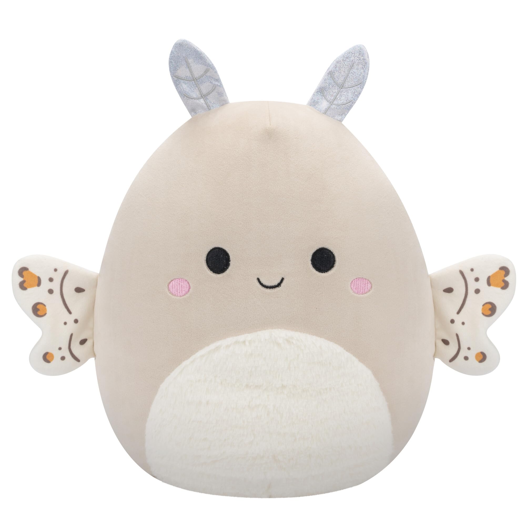 Push Squishmallows Original Berit Cream Moth 30 Cm Jazwares - Venta Internacional.