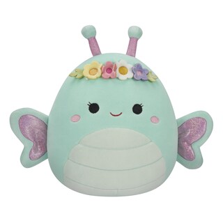 Foto 1 | Peluche Squishmallows Original Reina Green Butterfly 20 Cm - Venta Internacional.