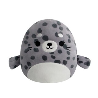 Foto 3 | Malvaviscos De Peluche Flipamallows Odile Grey Seal Cole Turtle 30 Cm - Venta Internacional.
