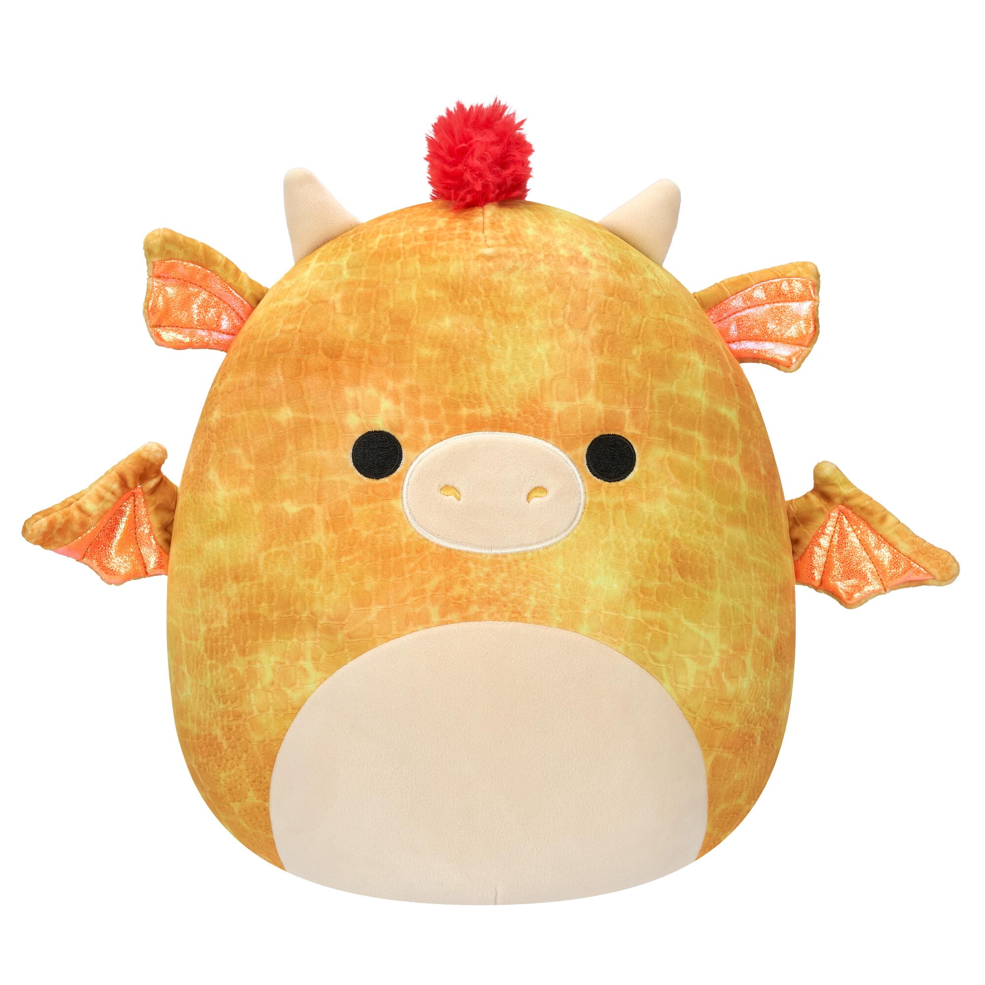 Push Squishmallows Original Dieric Yellow Dragon 30 Cm - Venta Internacional.
