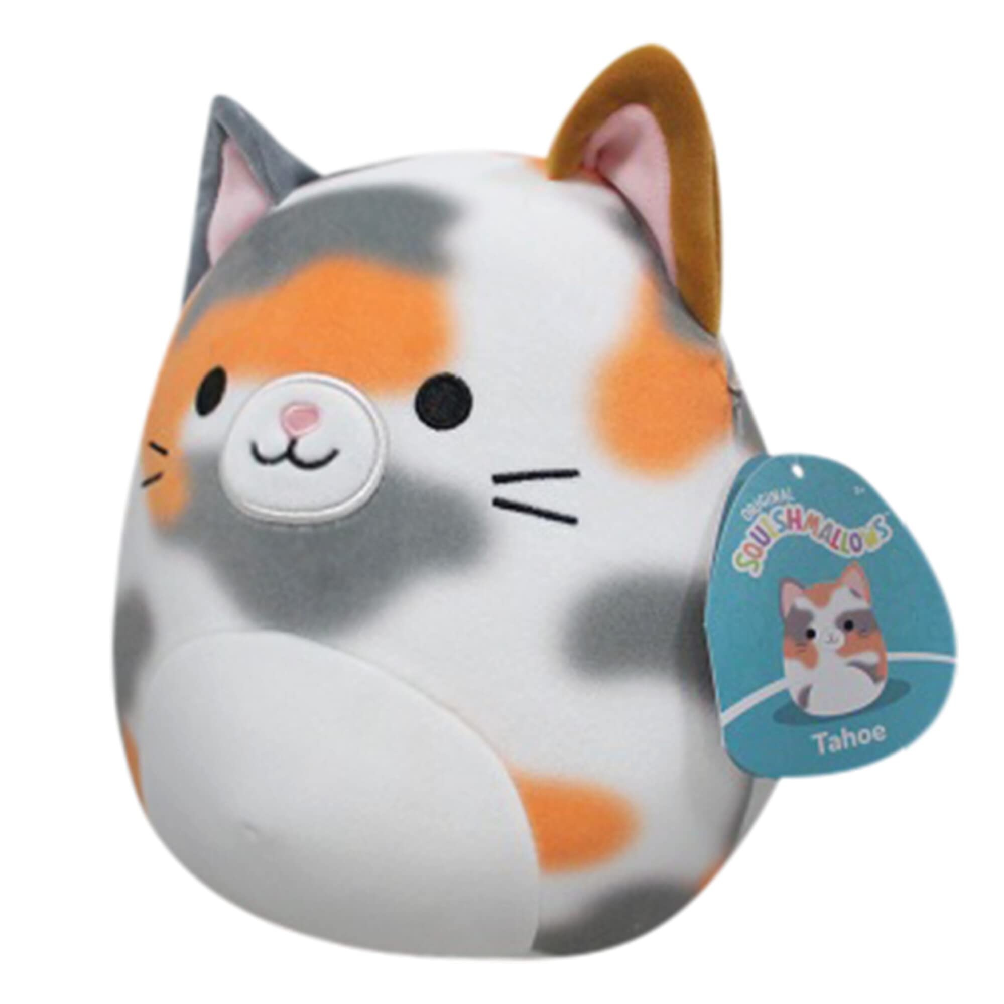 Foto 3 pulgar | Juguete De Peluche Squishmallows Tahoe Con Forma De Tortuga Con Forma De Gato, 20 Cm - Venta Internacional.