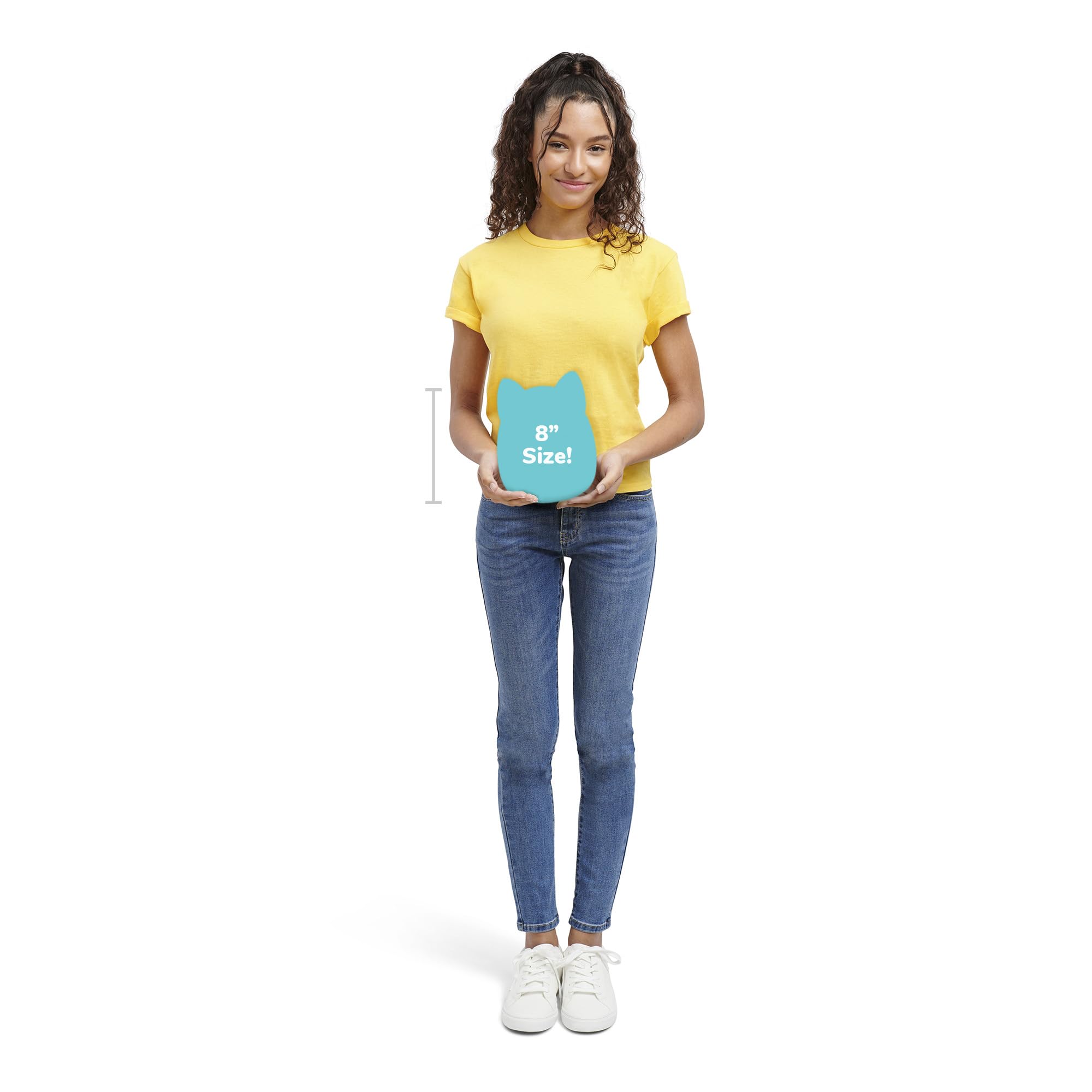Foto 4 | Juguete De Peluche Squishmallows Tahoe Con Forma De Tortuga Con Forma De Gato, 20 Cm - Venta Internacional.