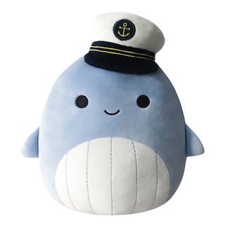 Foto 1 | Peluche Squishmallows Samir Blue Whale De 20 Cm Con Sombrero De Marinero - Venta Internacional.
