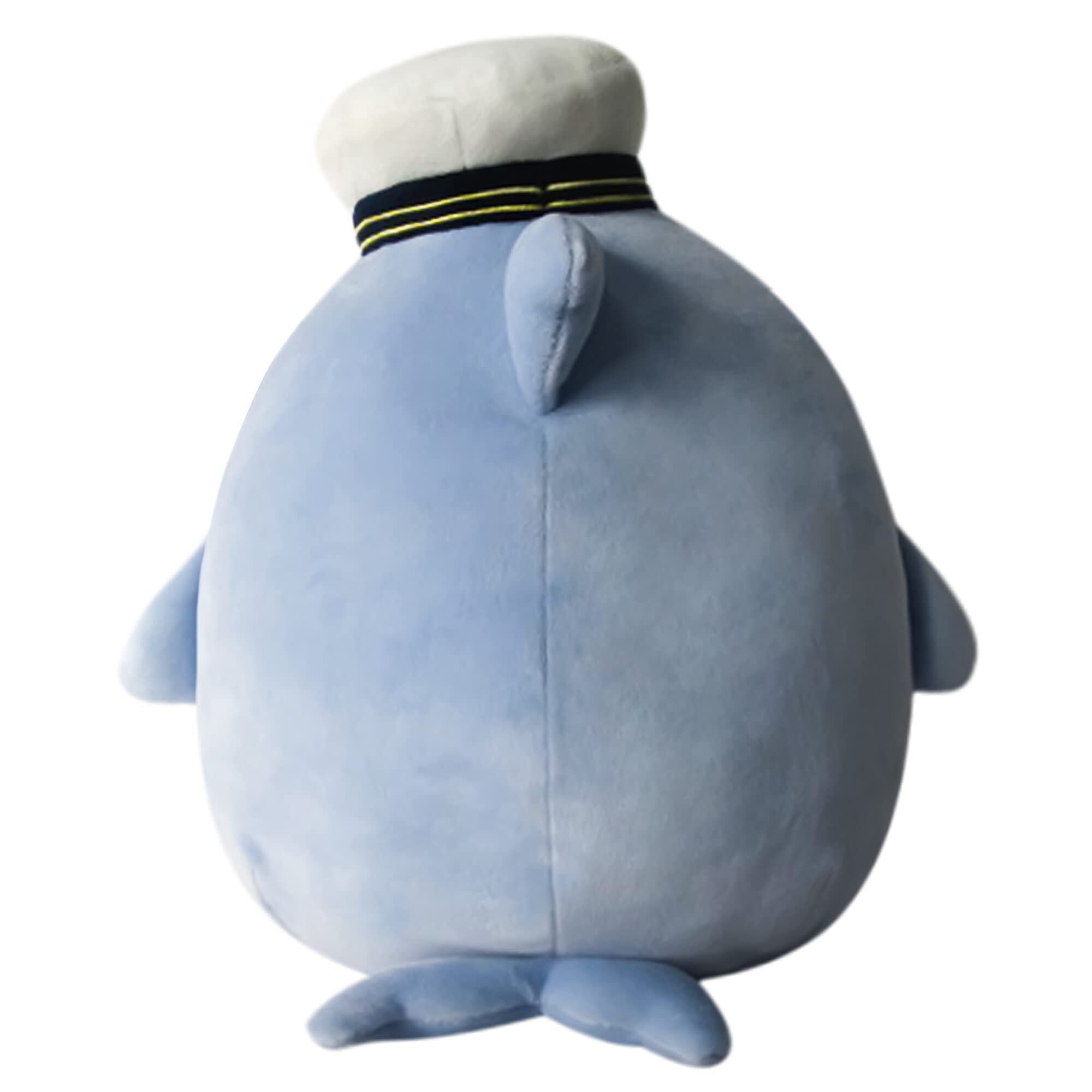 Foto 4 pulgar | Peluche Squishmallows Samir Blue Whale De 20 Cm Con Sombrero De Marinero - Venta Internacional.