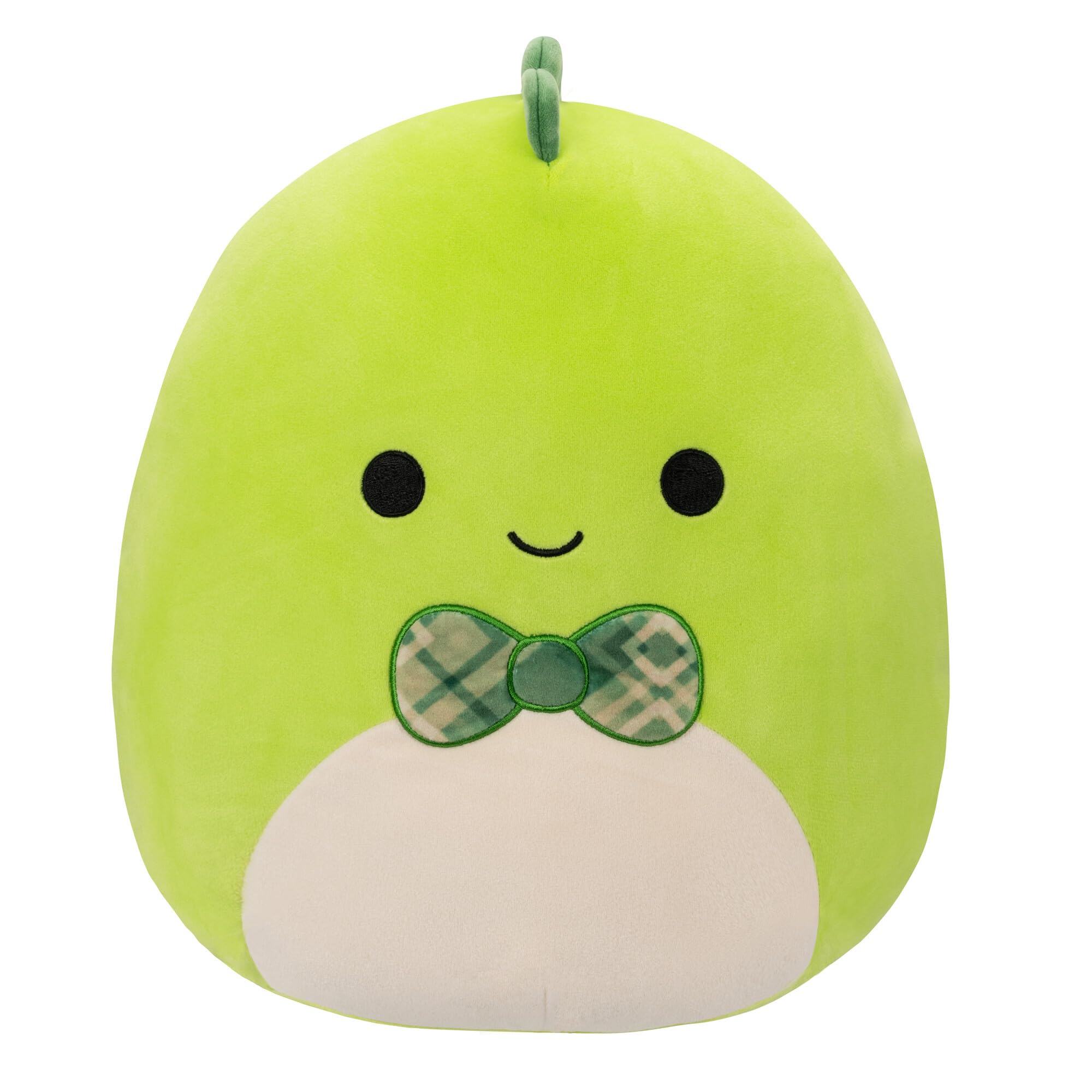 Peluche Squishmallows Original Danny Dino De 30 Cm Con Pajarita - Venta Internacional.