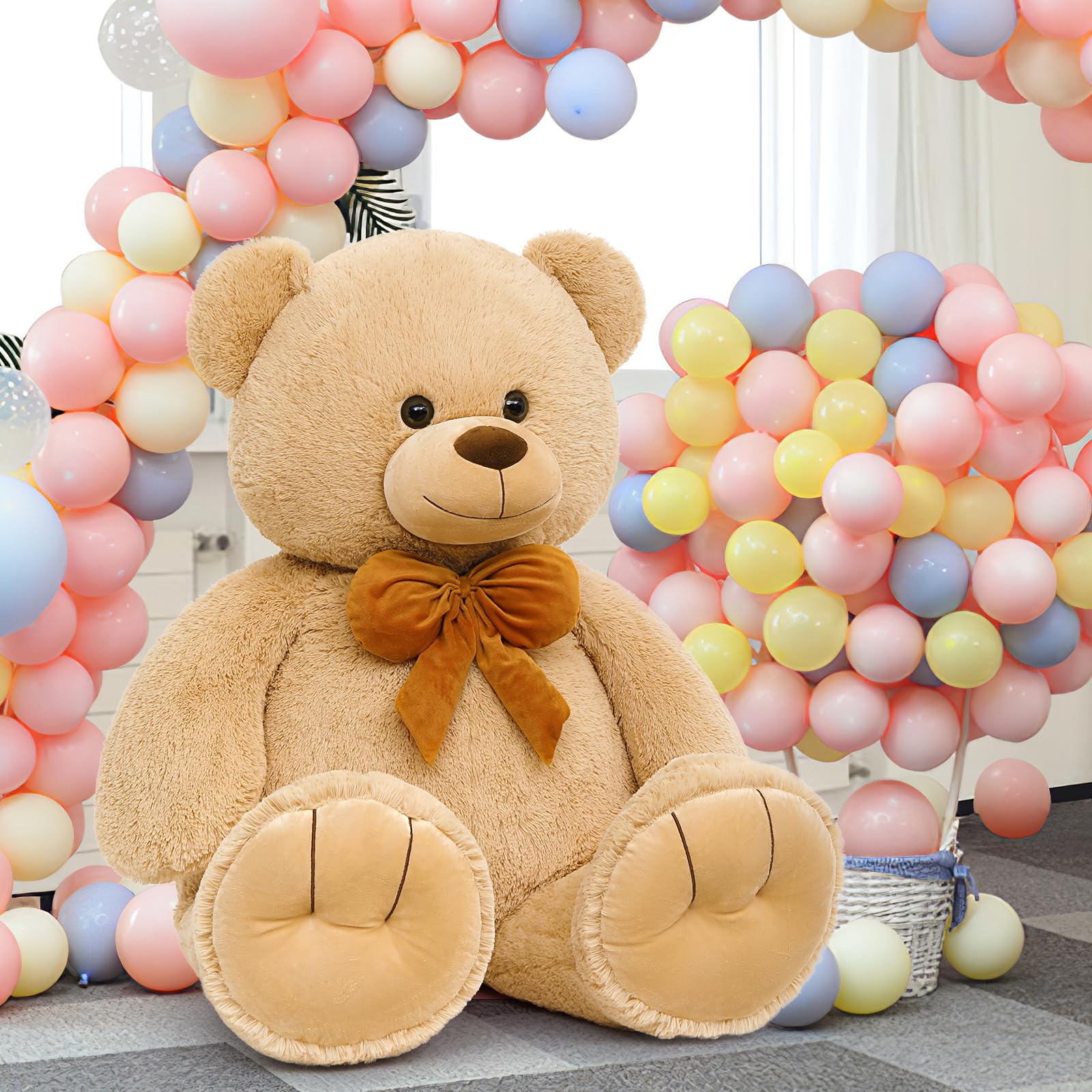 Foto 4 pulgar | Oso de Peluche MorisMos Tamaño Grande 120 cm - Venta Internacional