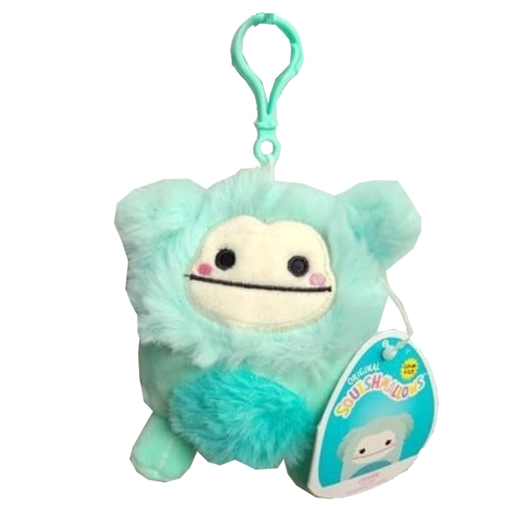 Foto 2 pulgar | Llavero de Peluche Squishmallows Kellytoy con Clip 9 cm - Venta Internacional