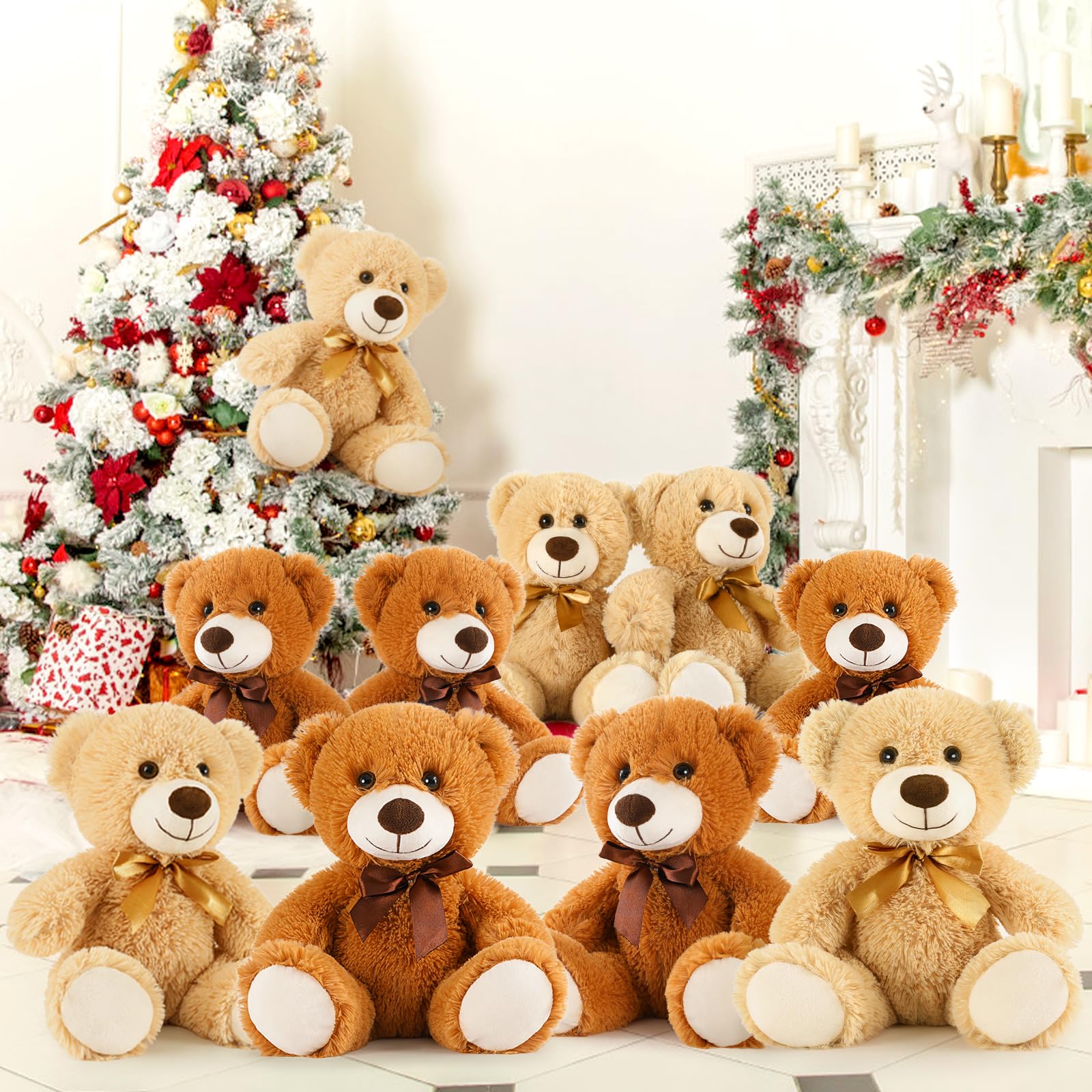 Foto 5 pulgar | Osos de Peluche Morismos 10 Piezas - Venta Internacional