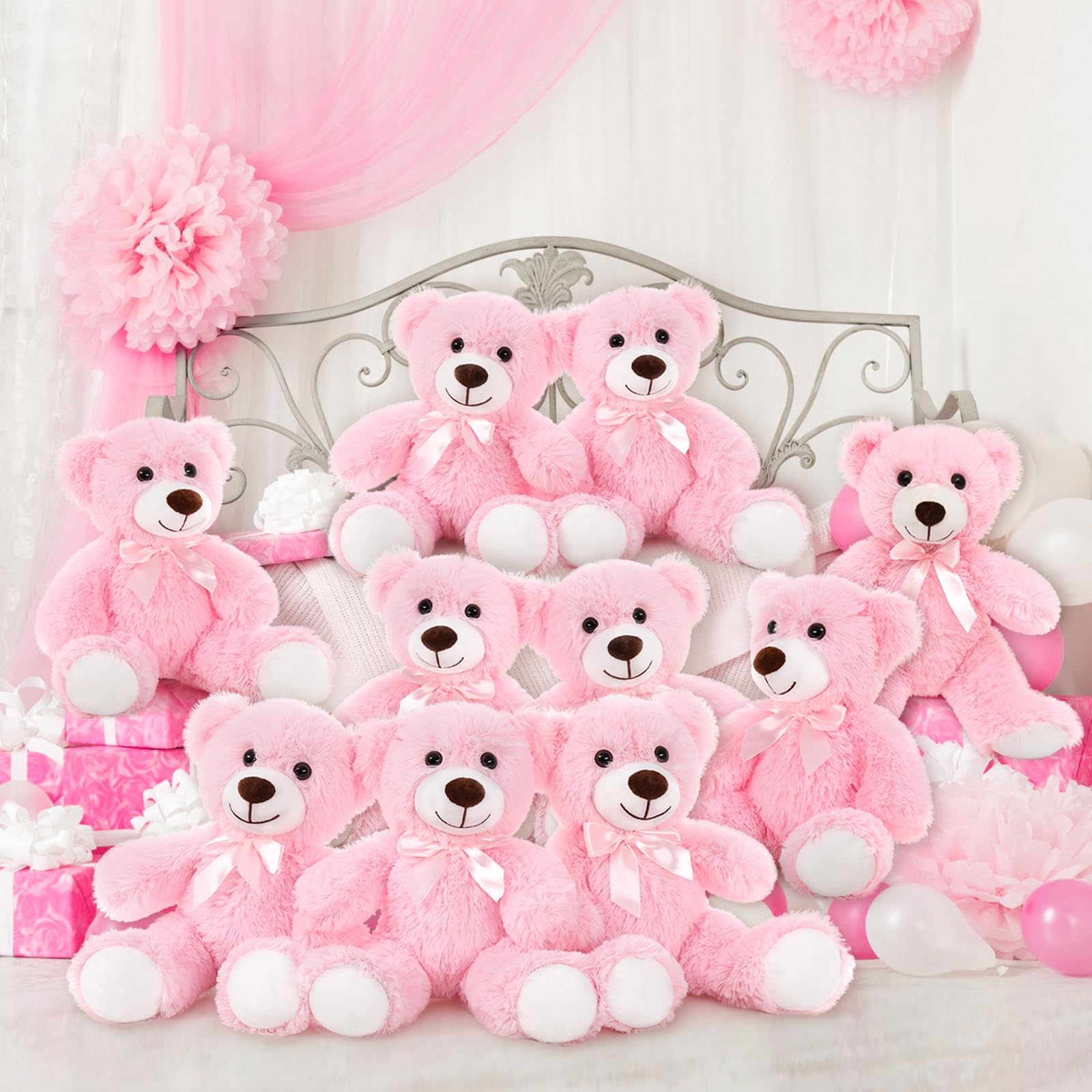 Foto 4 pulgar | Osos De Peluche Mao Golan De Peluche Para Baby Shower De 13,5 Cm, 10 Unidades - Venta Internacional.