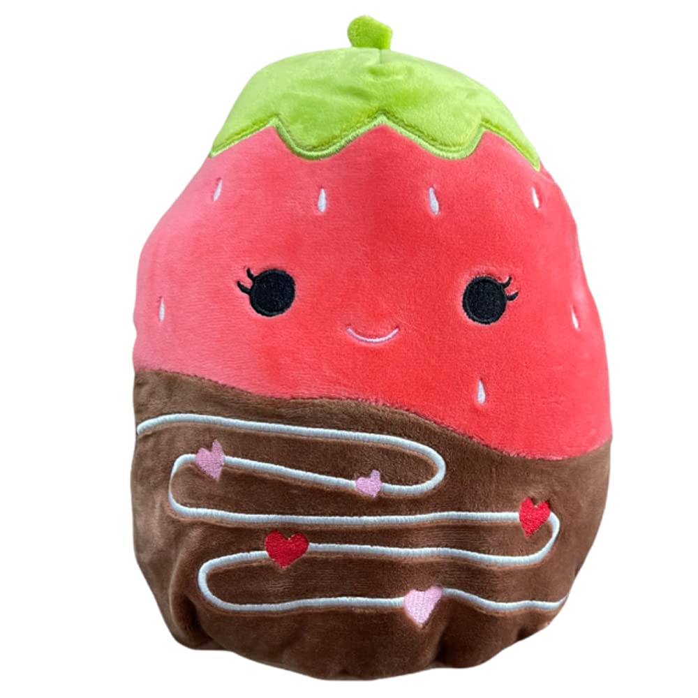 Peluche Squishmallows Valentines Squad Scarlet Strawberry - Venta Internacional.