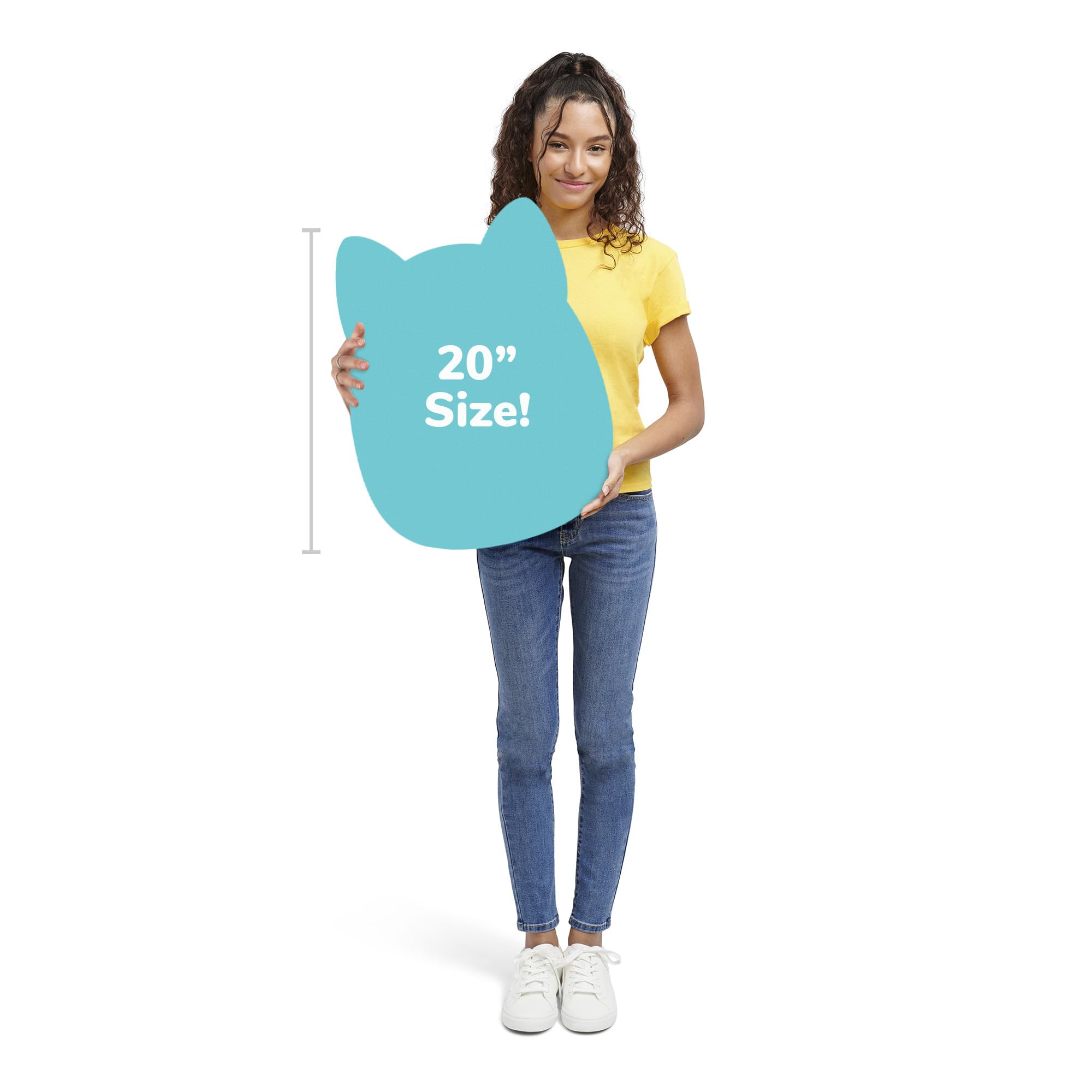 Foto 3 pulgar | Push Squishmallows Dear Teal Poison Dart Frog, 50 Cm - Venta Internacional.