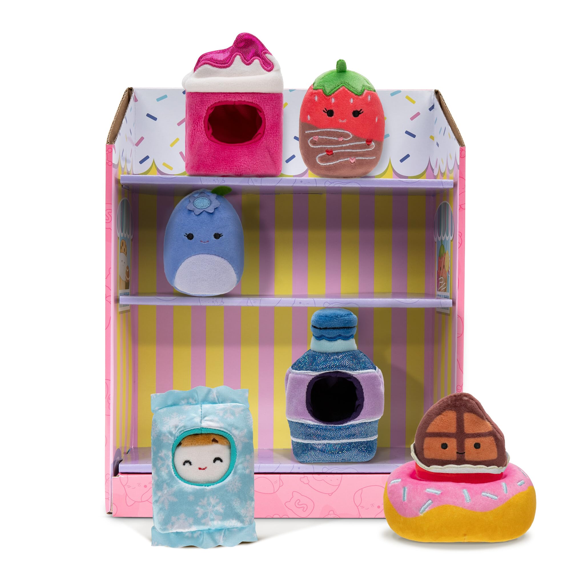 Foto 4 pulgar | Set de Paquete de Accesorios Squishville Squishmallows Snack Machine Kids - Venta Internacional