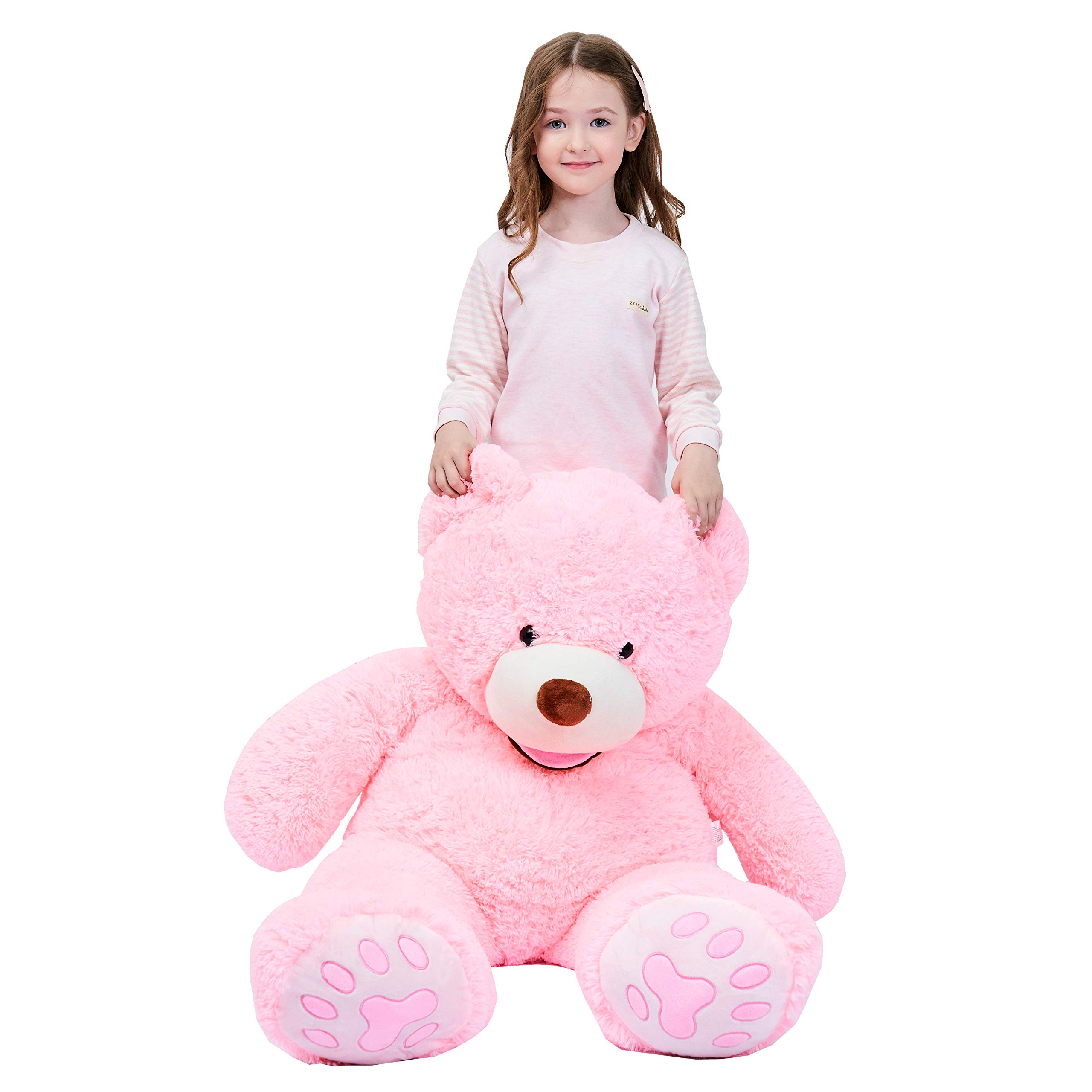 Foto 1 | Peluche Gigante Ikasa Con Forma De Oso De Peluche, 100 Cm, Color Rosa - Venta Internacional.