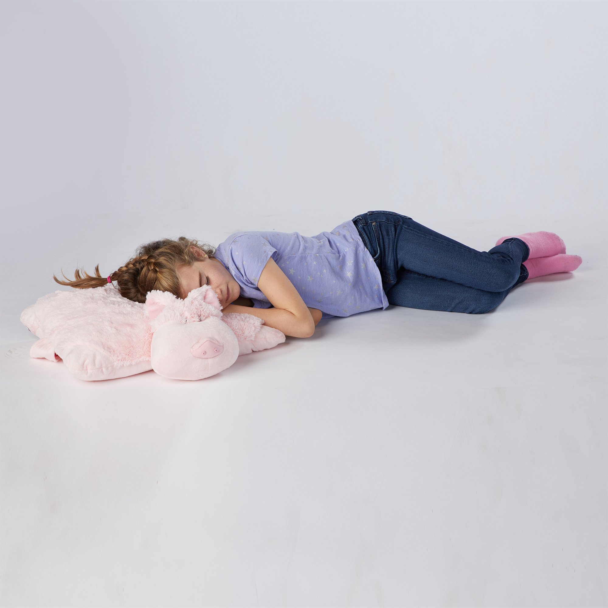 Foto 4 pulgar | Almohada De Peluche Pets Originals Wiggly Pig De 18 Pulgadas - Venta Internacional.