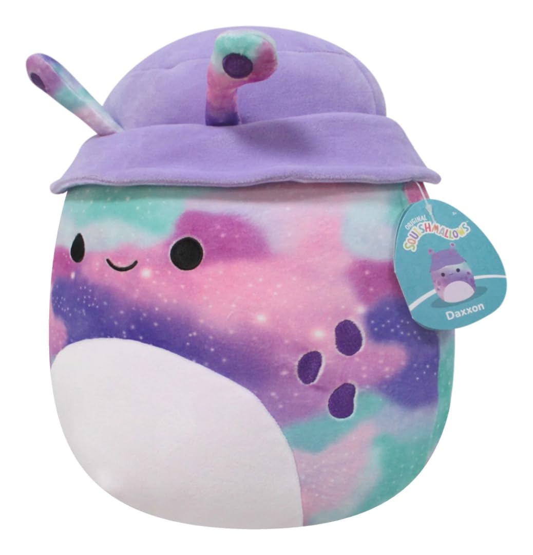 Foto 6 pulgar | Peluche Squishmallows Daxxon Purple Alien 30 Cm Oficial - Venta Internacional