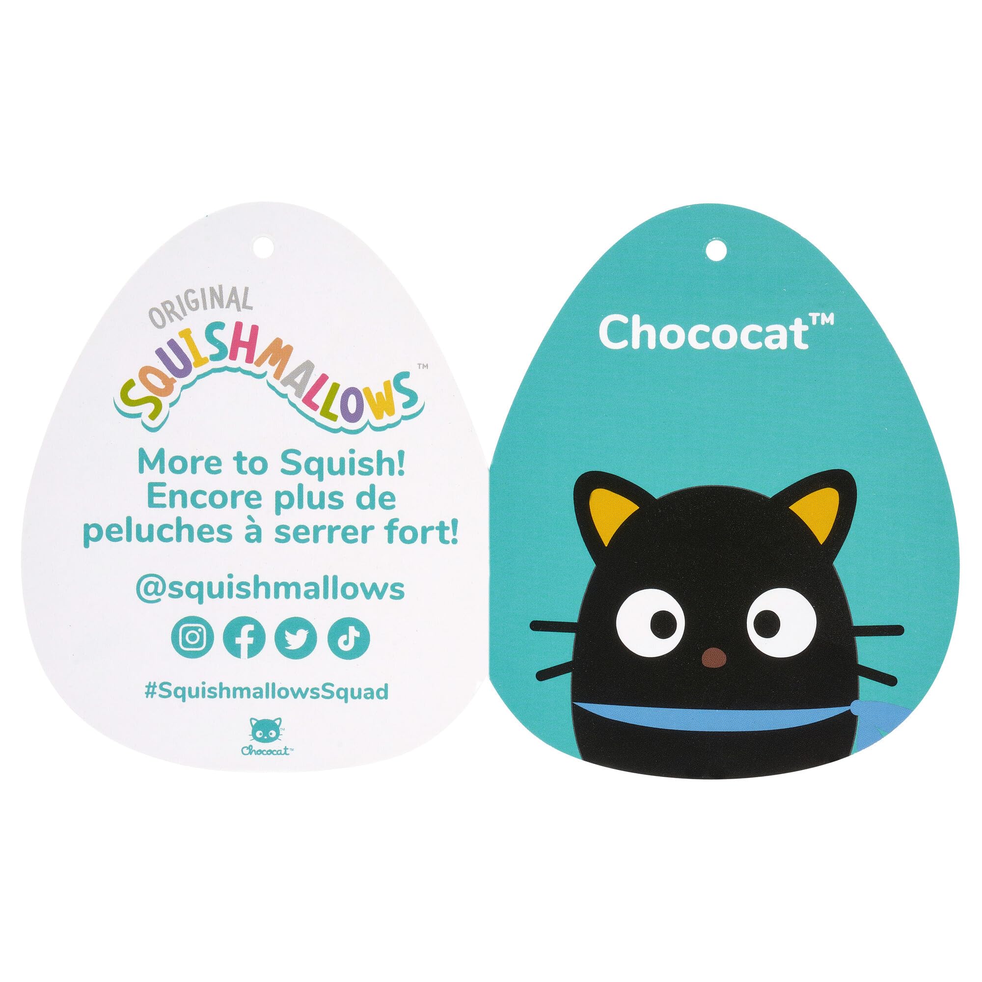 Foto 3 | Peluche Squishmallows Original Sanrio Chococat 35 Cm - Venta Internacional.