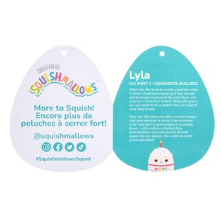 Foto 3 | Peluche Squishmallows Lyla Vanilla-Venta Internacional