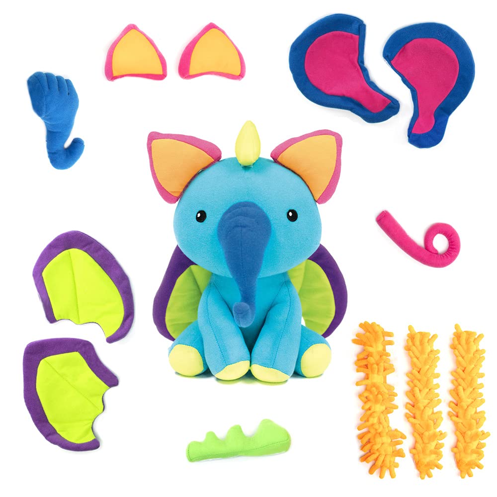 Foto 3 pulgar | Peluche Mixaroo Educational Animal Insights Plush Mixaroo Durante Más De 2 Años - Venta Internacional.