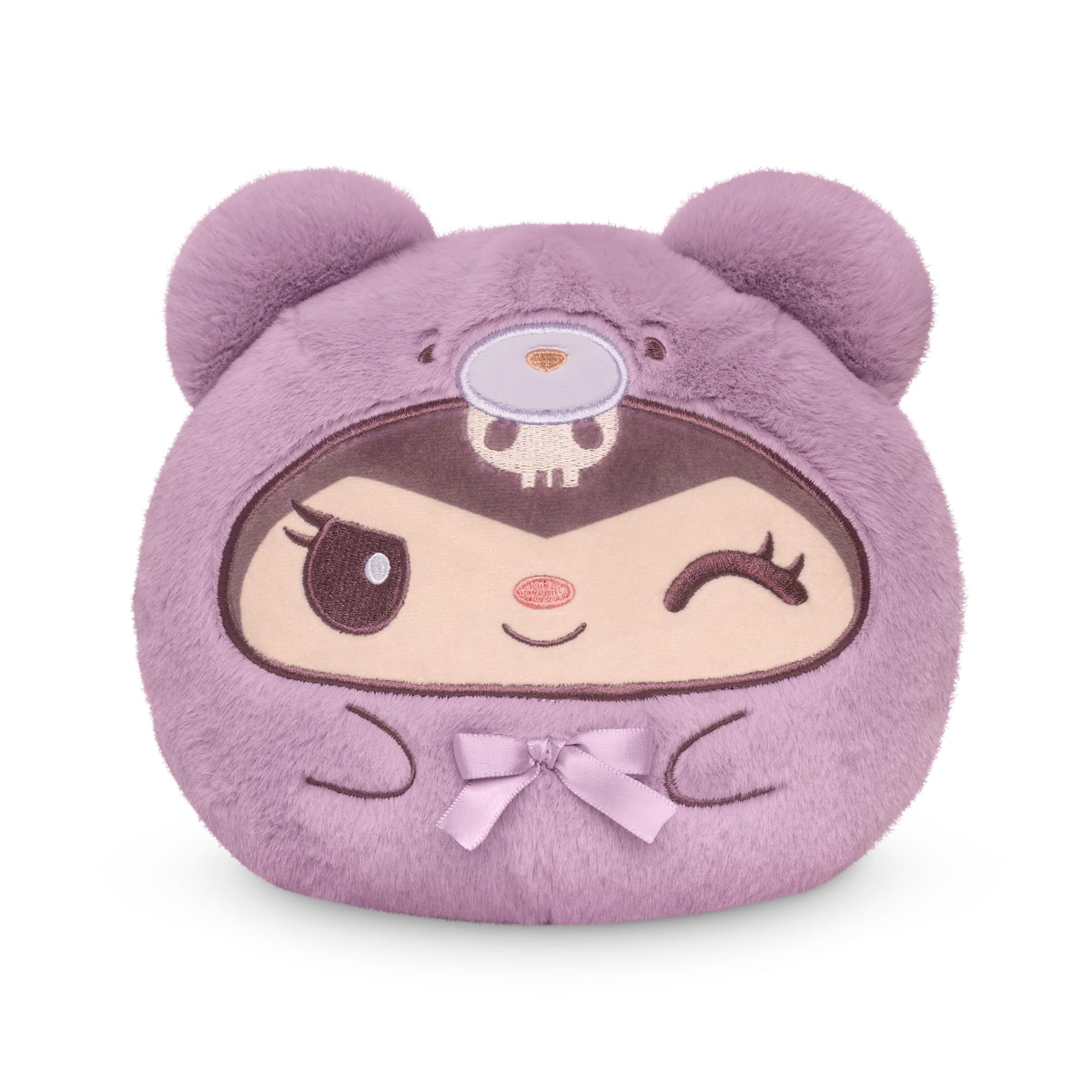 Oso De Peluche Pushie Teeturtle Kuromi Reversible De 6 Pulgadas - Venta Internacional.