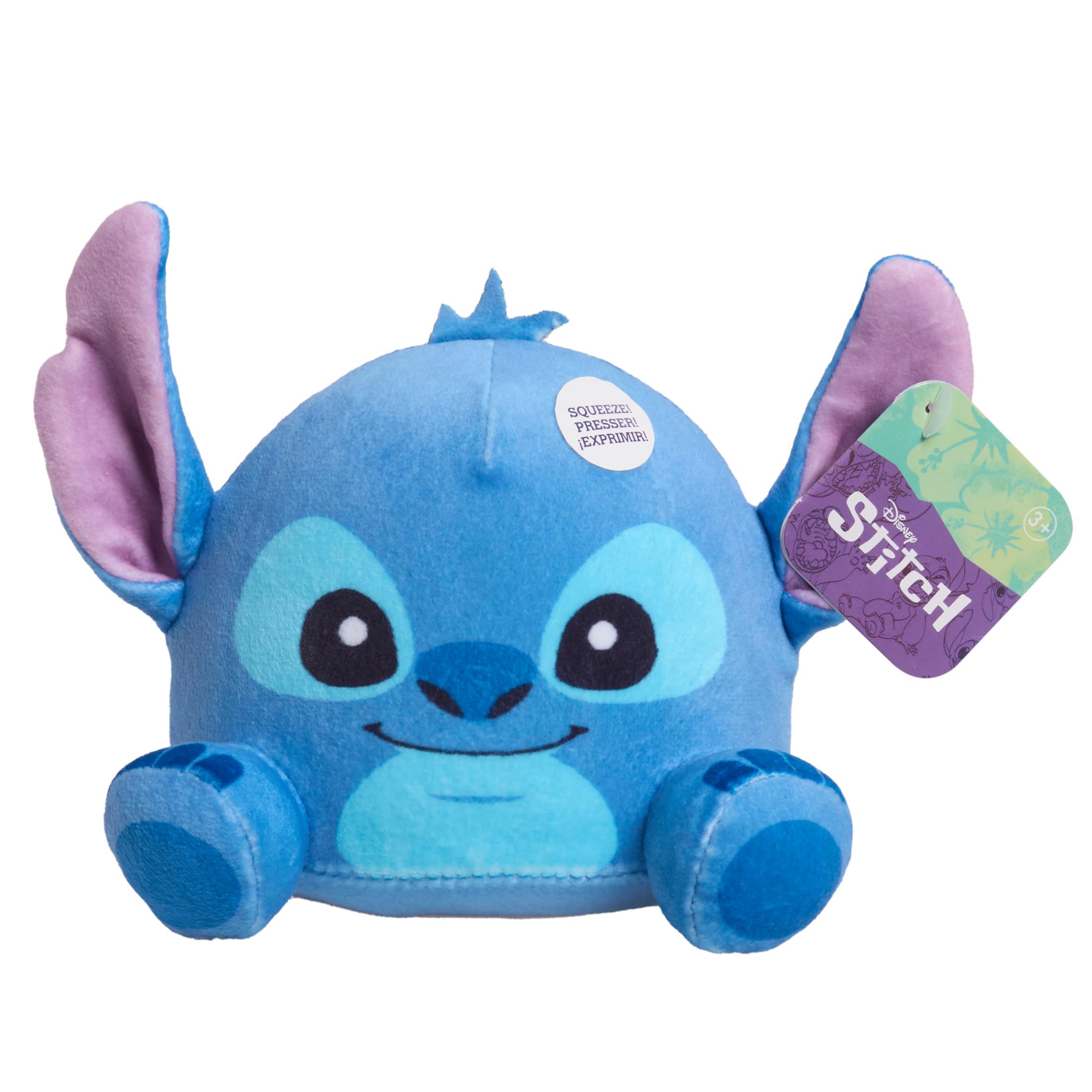 Foto 2 pulgar | Juguete De Peluche Just Play Disney Stitch, Pequeño, Pesa 10 Cm - Venta Internacional.