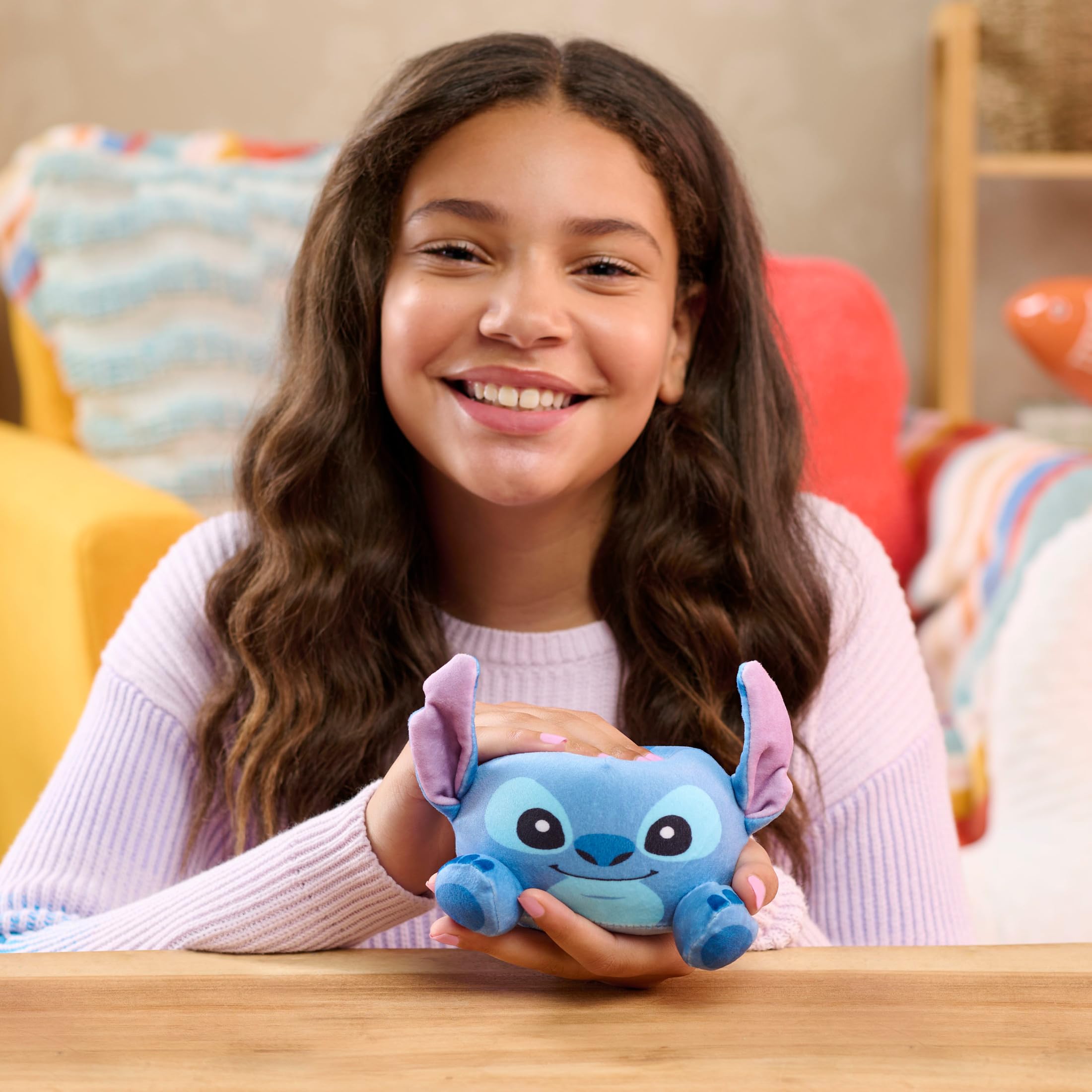 Foto 2 | Juguete De Peluche Just Play Disney Stitch, Pequeño, Pesa 10 Cm - Venta Internacional.