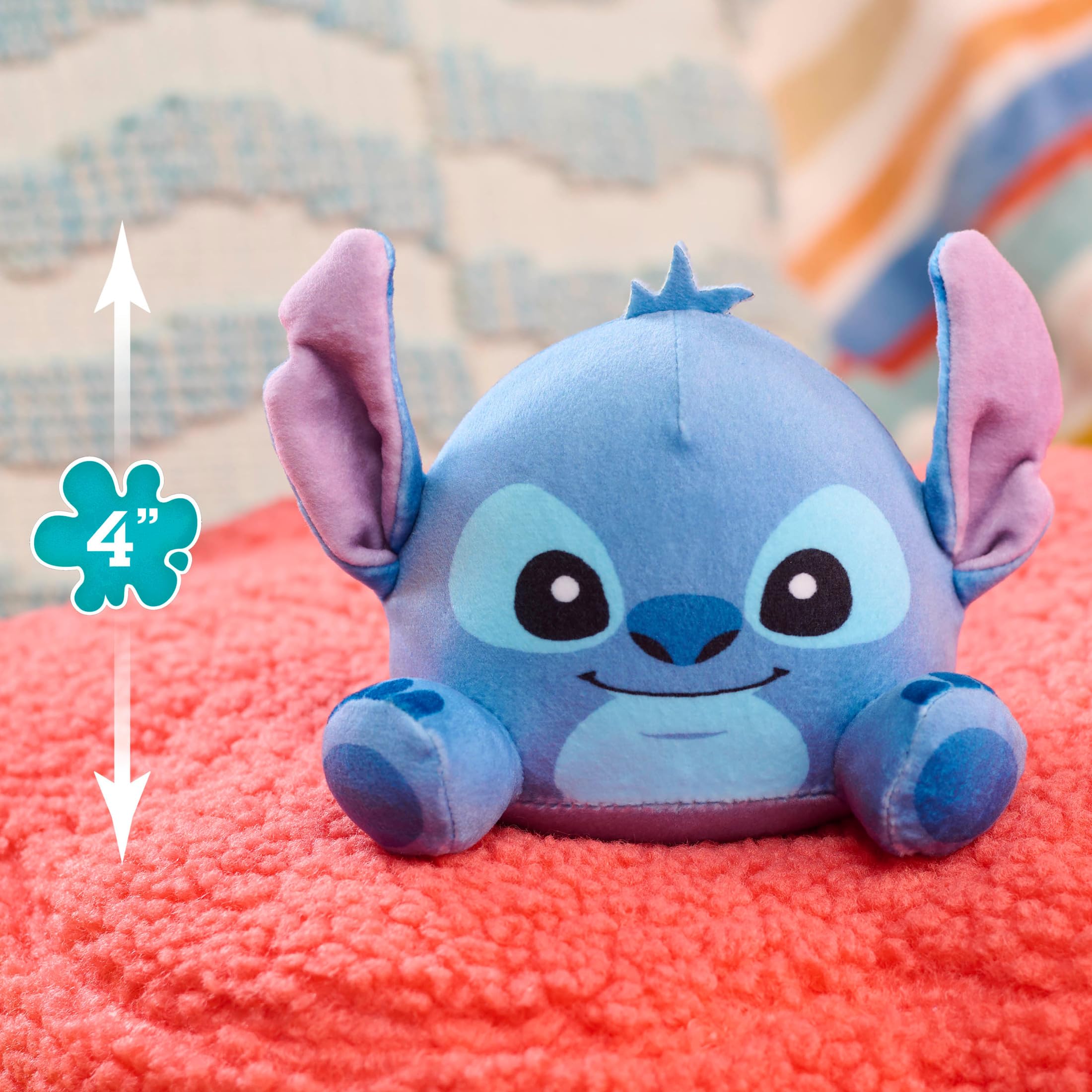 Foto 4 pulgar | Juguete De Peluche Just Play Disney Stitch, Pequeño, Pesa 10 Cm - Venta Internacional.