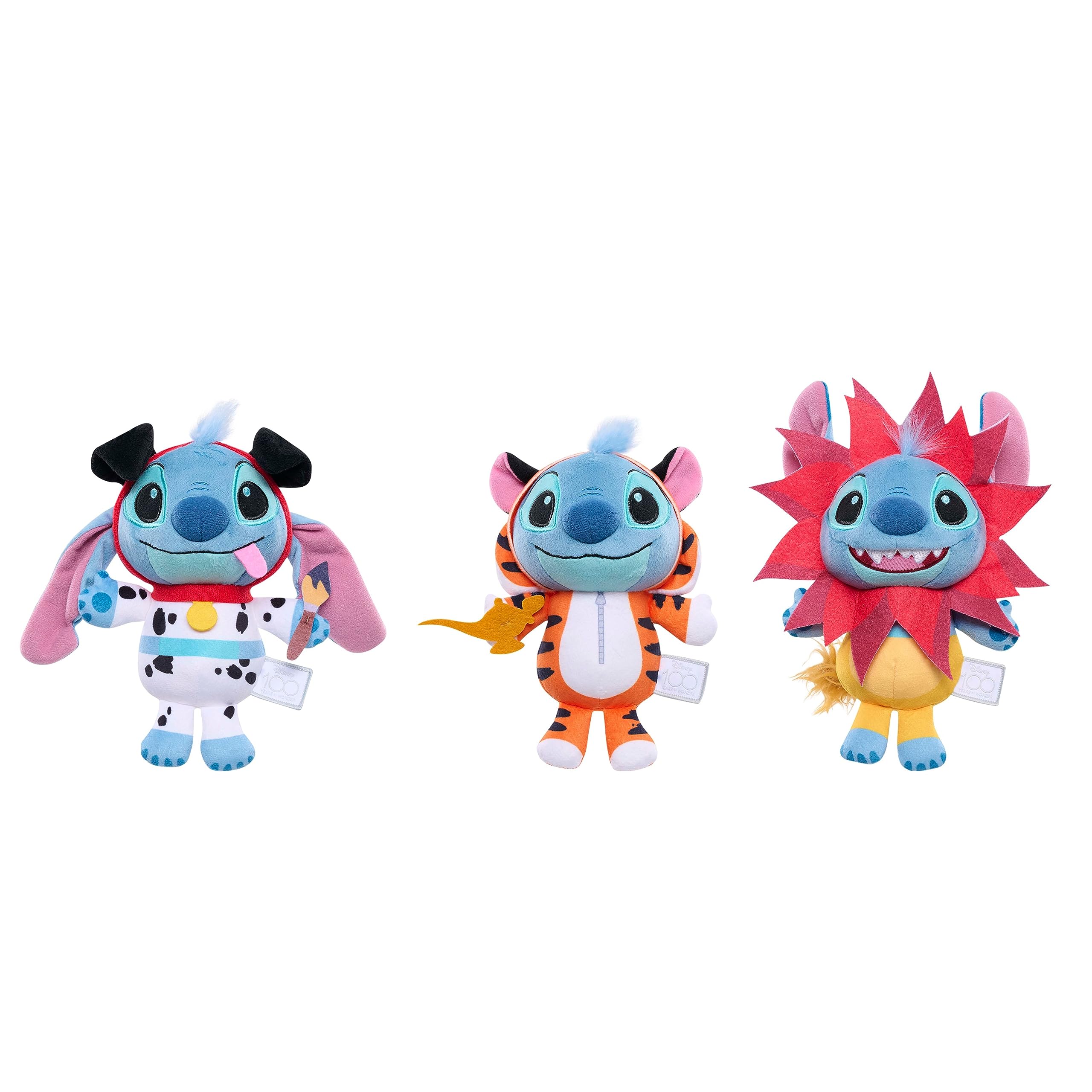 Foto 4 pulgar | Peluche De Peluche Just Play Disney Stitch Como Simba, 18 Cm - Venta Internacional.
