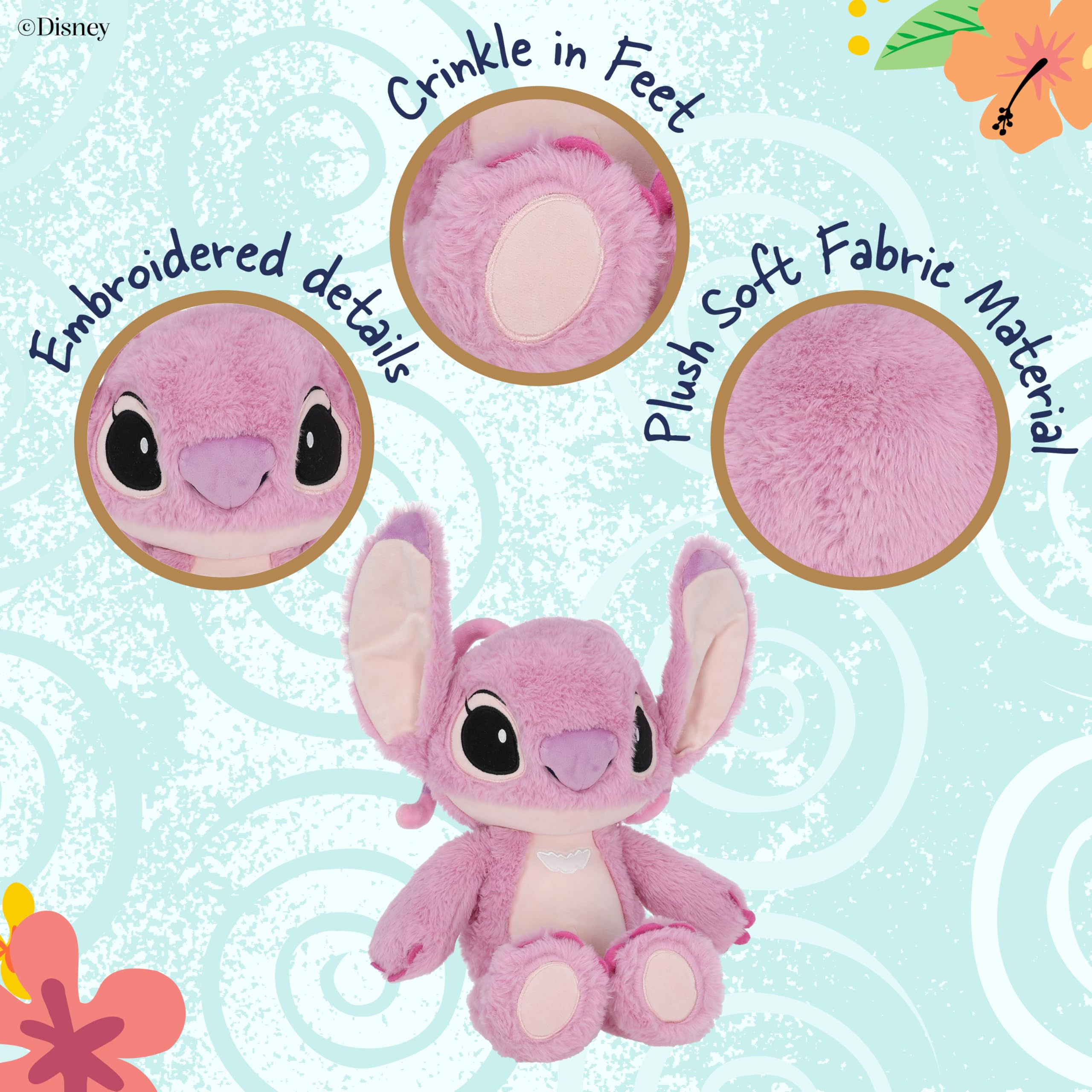 Foto 4 pulgar | Peluche De Peluche Kids Preferred Disney Baby Angel - Venta Internacional.