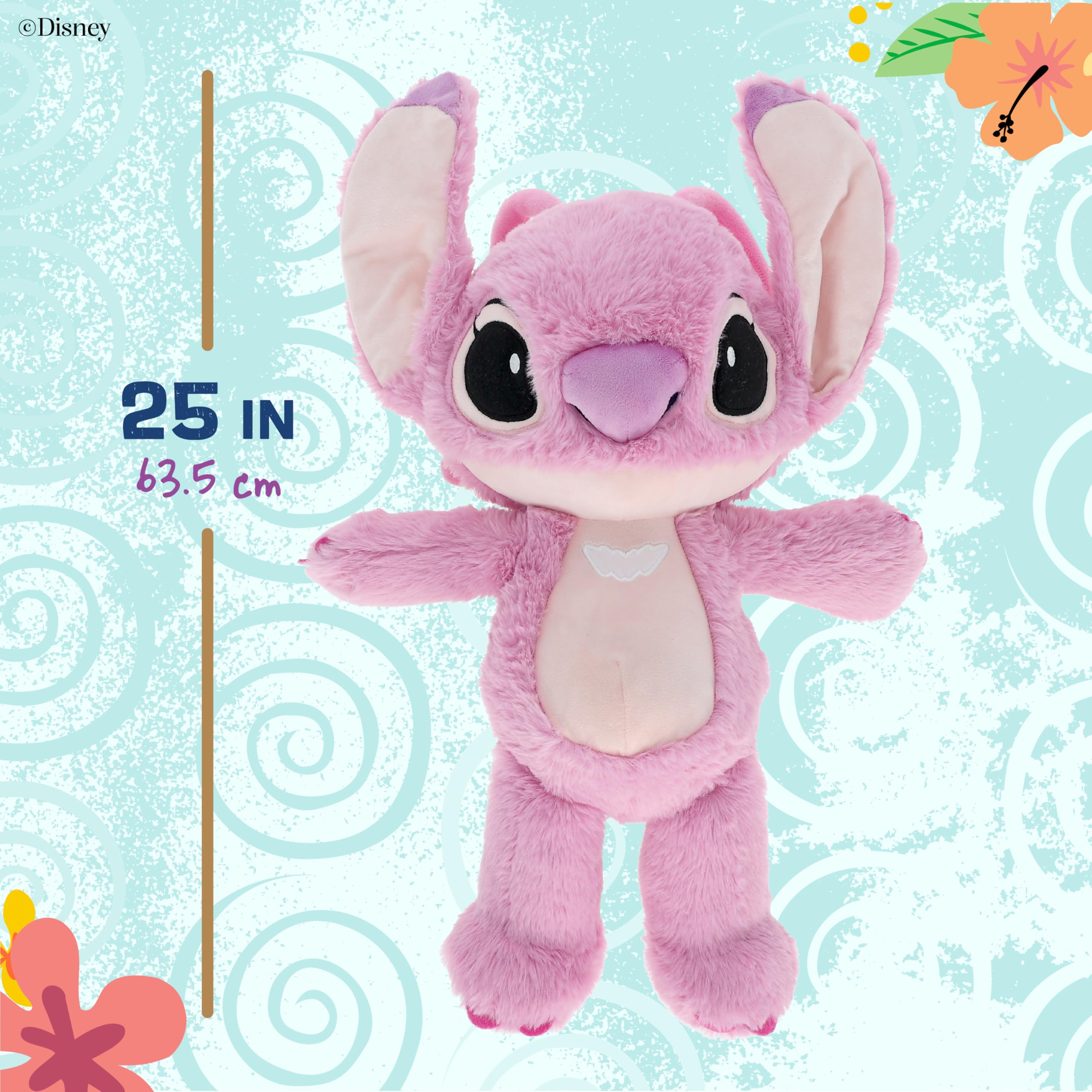 Foto 6 pulgar | Peluche De Peluche Kids Preferred Disney Baby Angel - Venta Internacional.