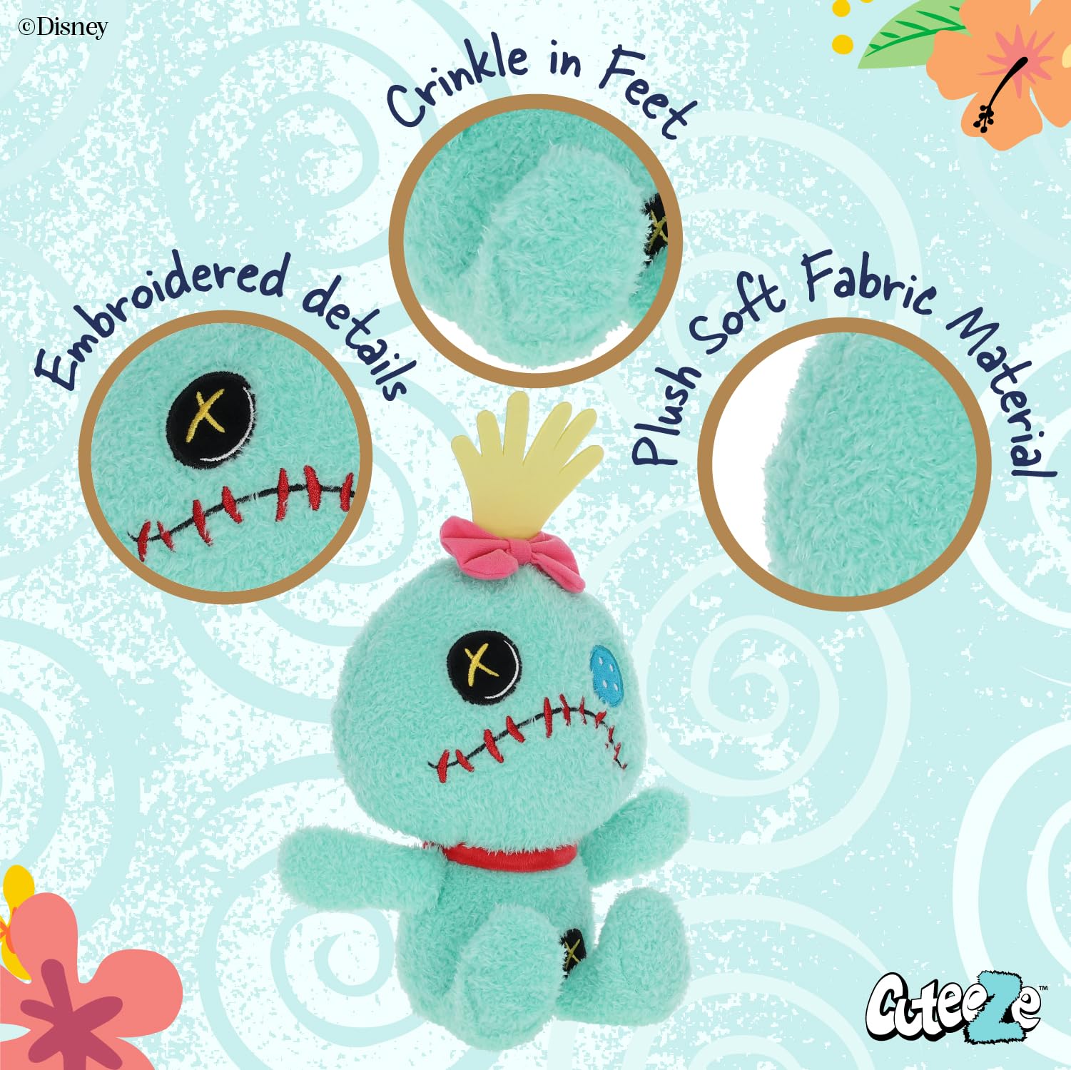 Foto 3 | Peluche De Peluche Kids Preferred Disney Baby Lilo & Stitch - Venta Internacional.