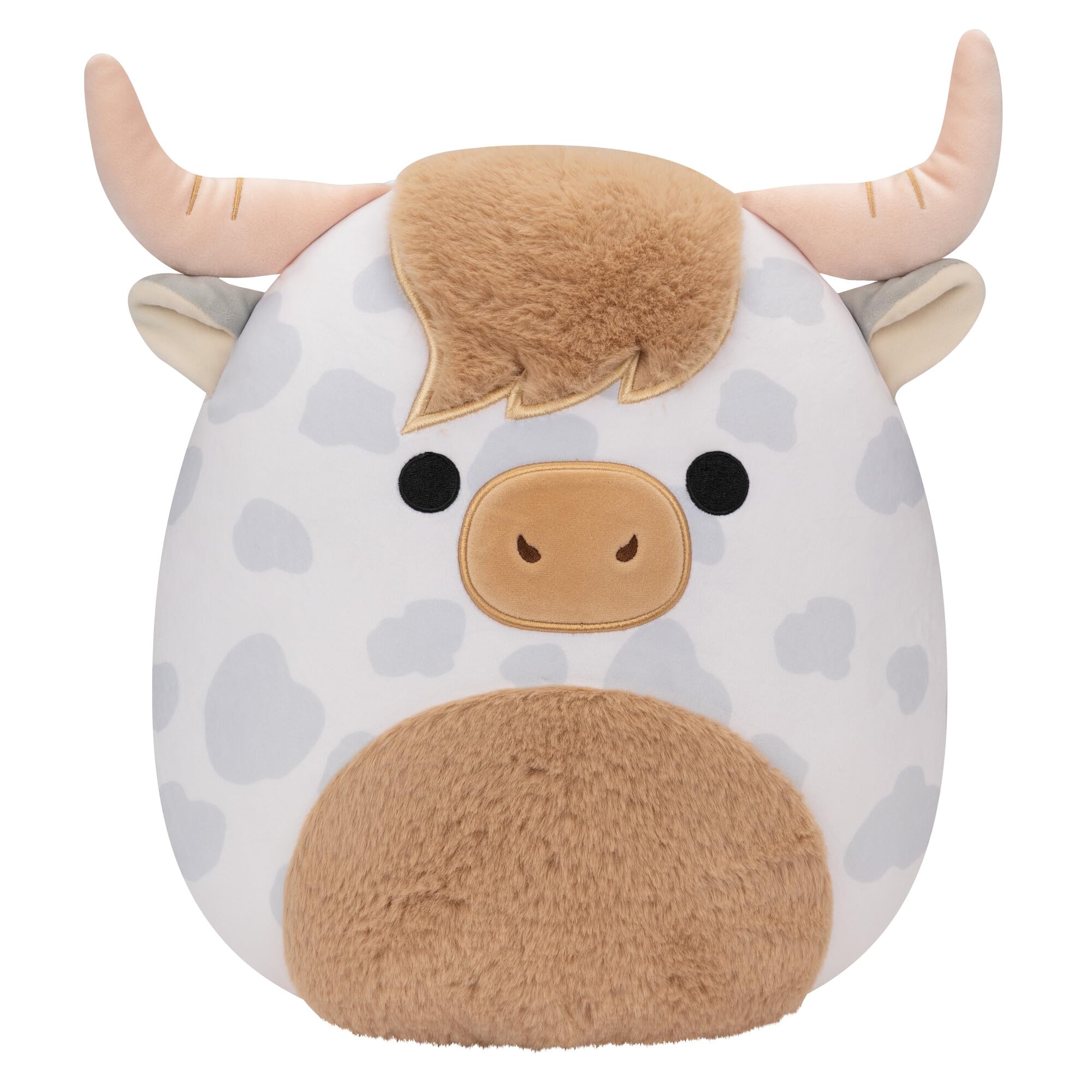 Foto 2 pulgar | Peluche Squishmallows Original Borsa Spotted Highland Cow - Venta Internacional.