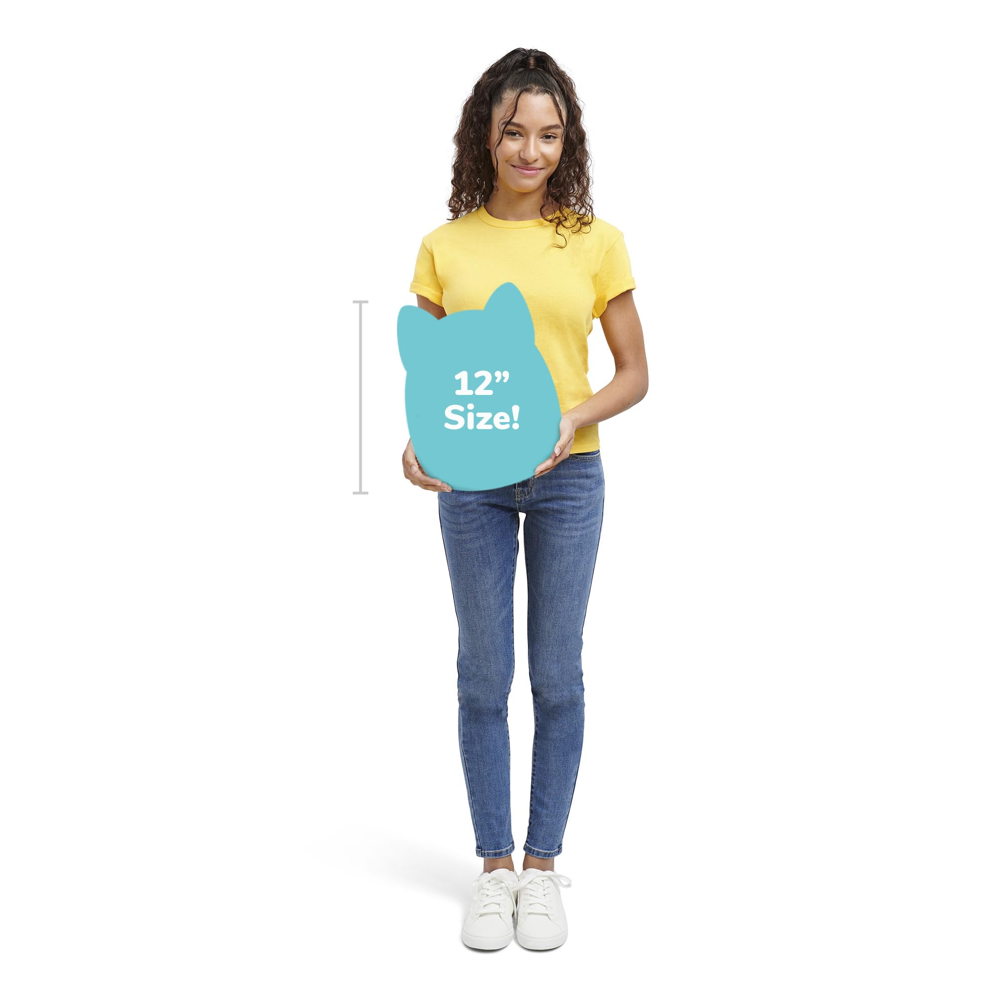 Foto 2 | Peluche Squishmallows Original Borsa Spotted Highland Cow - Venta Internacional.